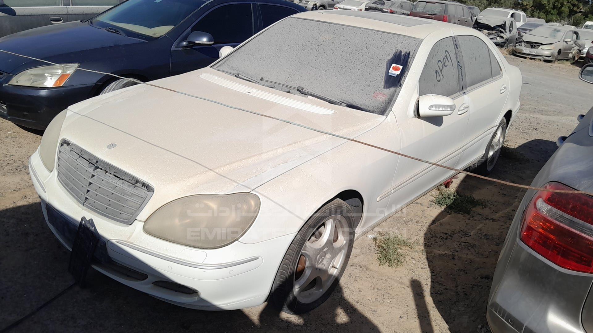 2003 MERCEDES S 350 VIN: WDB2201671A340717