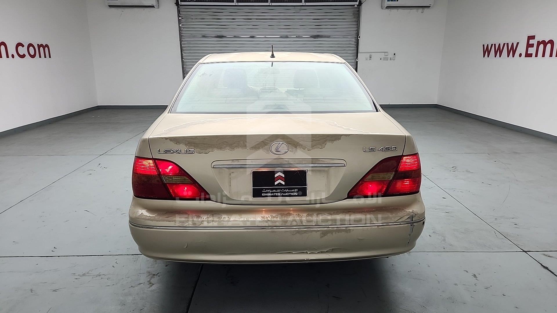 0 LEXUS LS 430 SCRAP VIN: JTHBN30F630103362