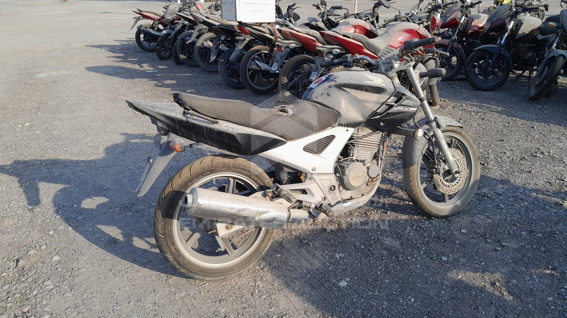 2007 HONDA CBX 250 TWISTER VIN: 9C2MC35007R302893