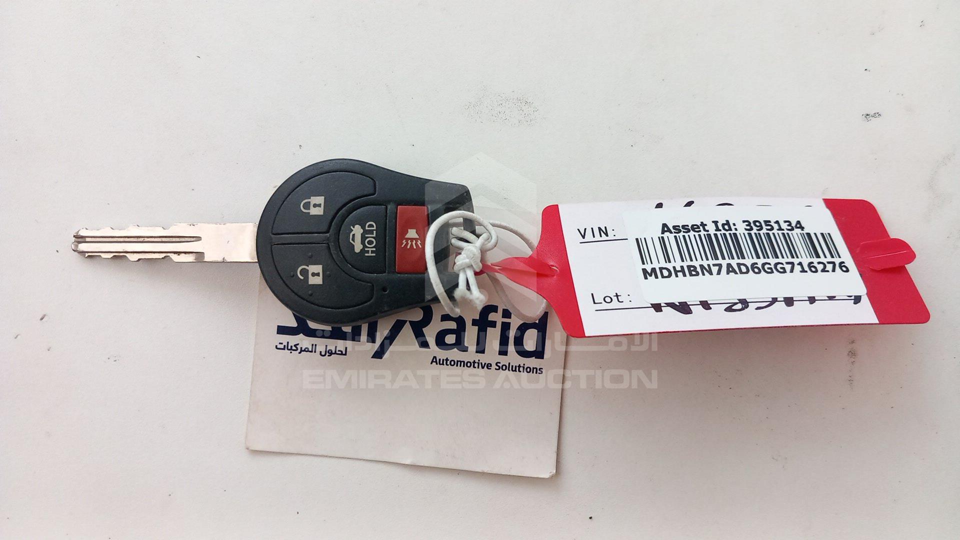 2016 NISSAN SUNNY VIN: MDHBN7AD6GG716276