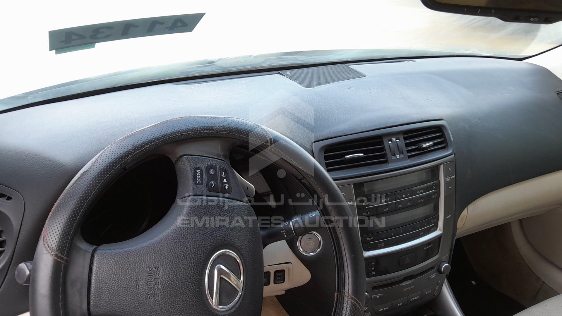 2010 LEXUS IS 250 C VIN: JTHFF2C24A2505089