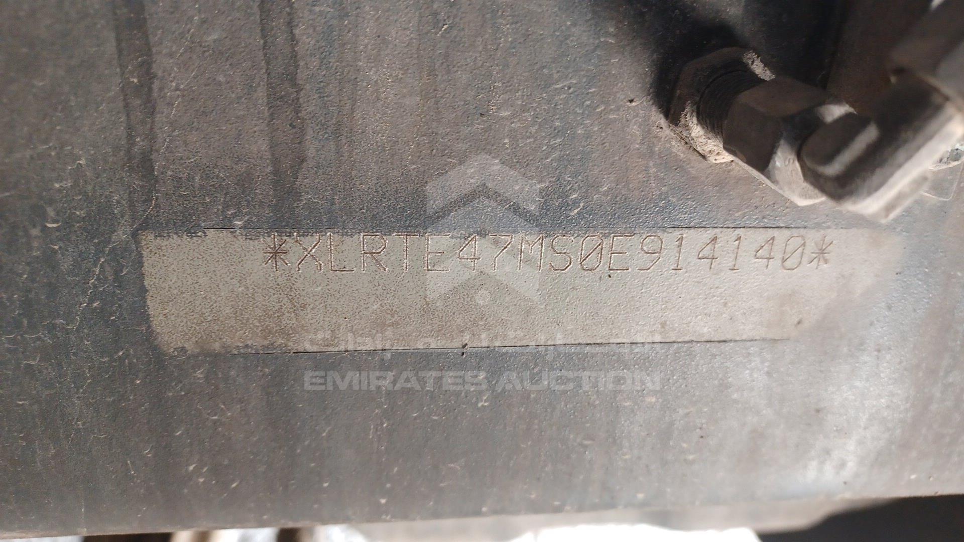 2012 DAF --- VIN: XLRTE47MS0E914140