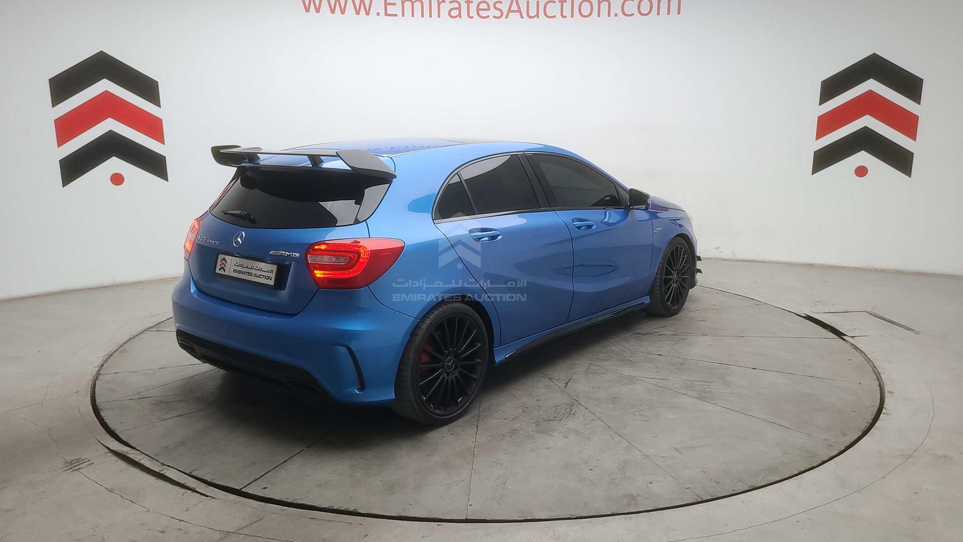 2015 MERCEDES A 45 AMG VIN: WDDBF5CB0FJ352523