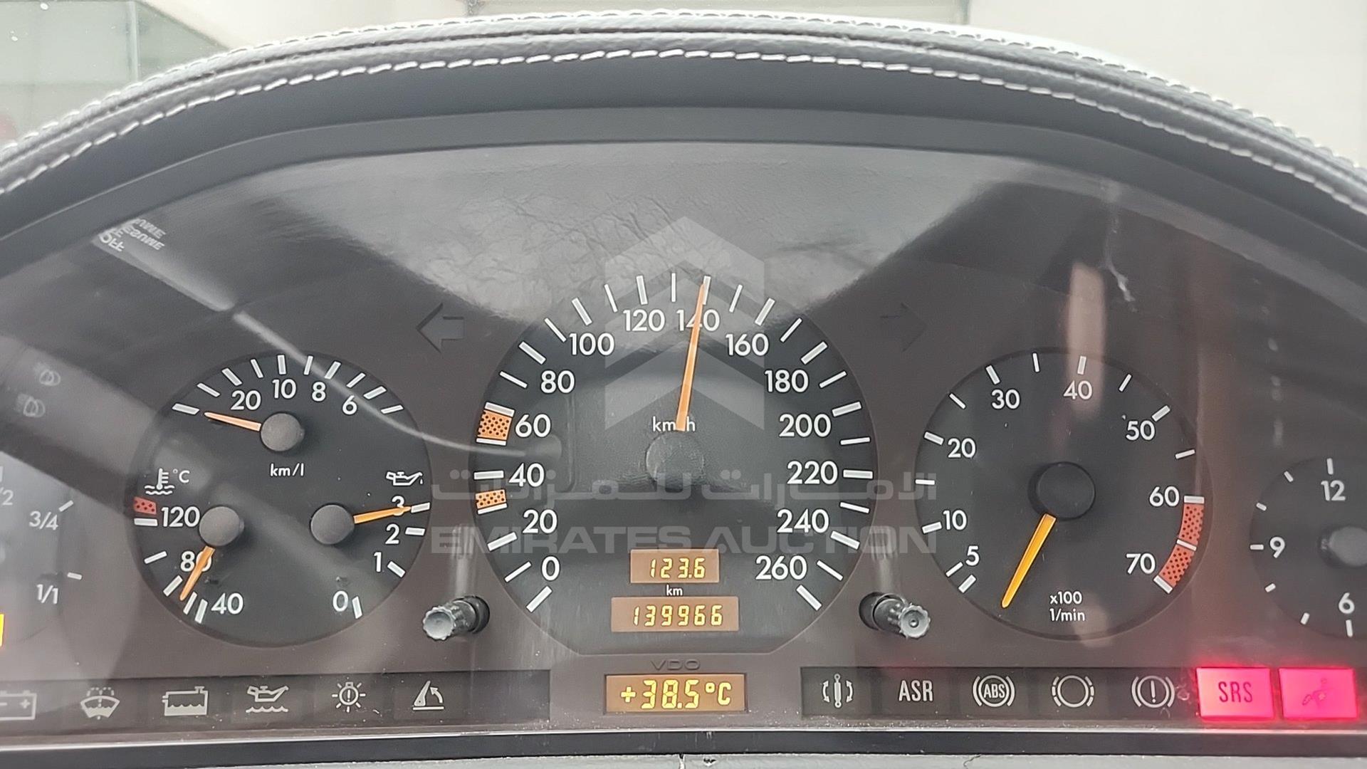 1994 MERCEDES SL 600 VIN: WDB1290761F107039