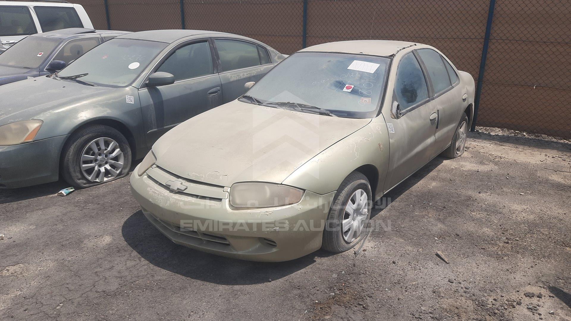 2003 CHEVROLET CAVALIER VIN: 3G1JC52F63S109613