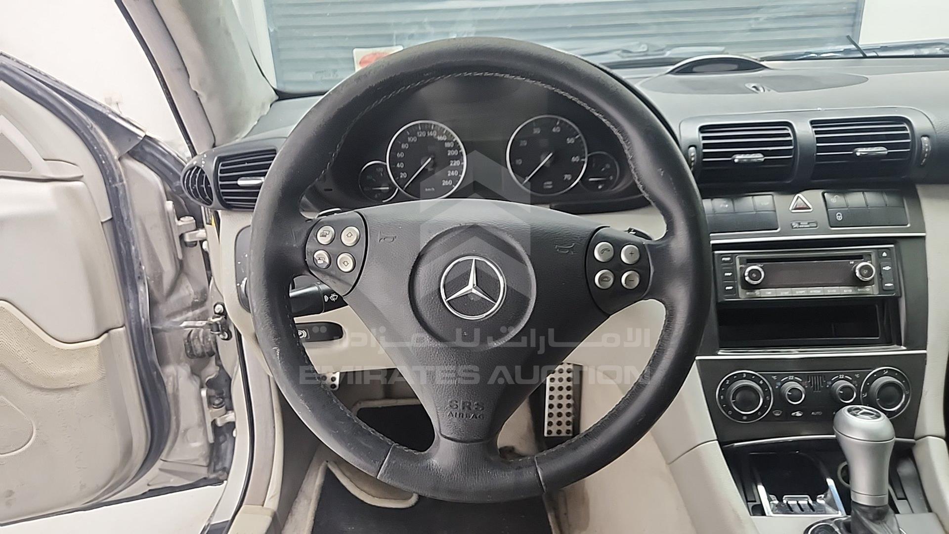 2007 MERCEDES C160 VIN: WDBRN30H87A950349