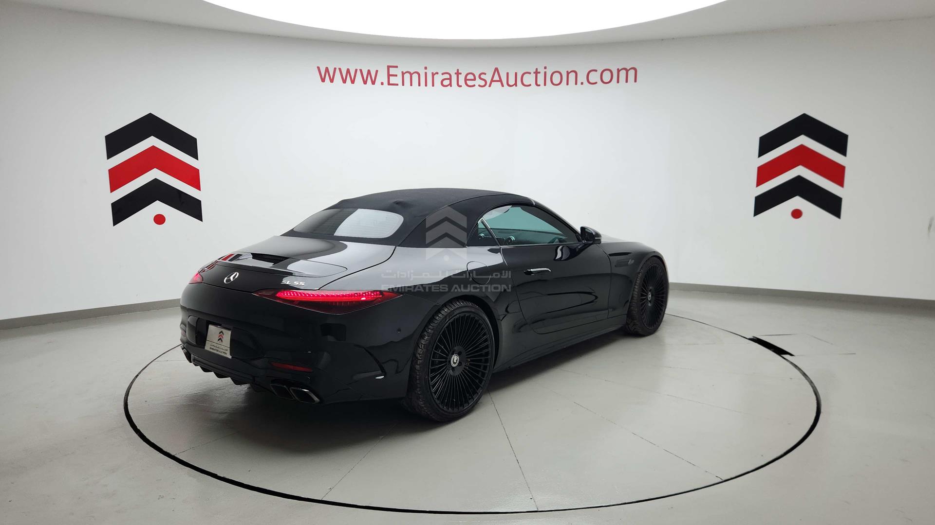 2022 MERCEDES SL 55 AMG VIN: W1KVK8AB7NF008086