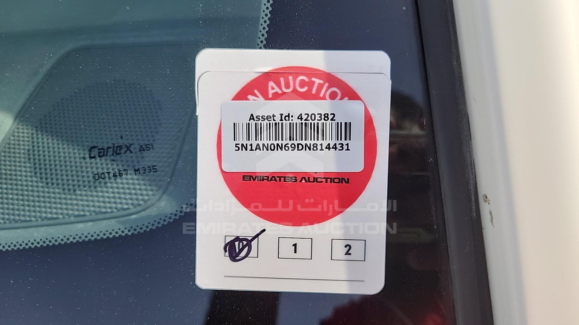 2013 NISSAN XTERRA VIN: 5N1AN0N69DN814431