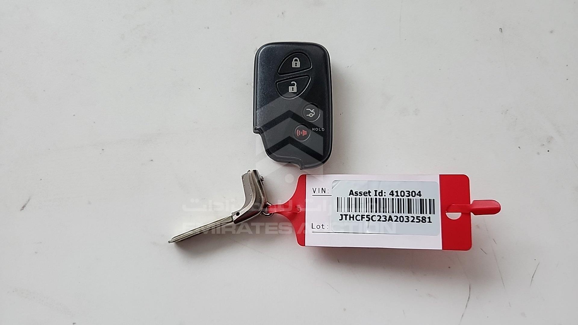 2010 LEXUS IS 250 VIN: JTHCF5C23A2032581