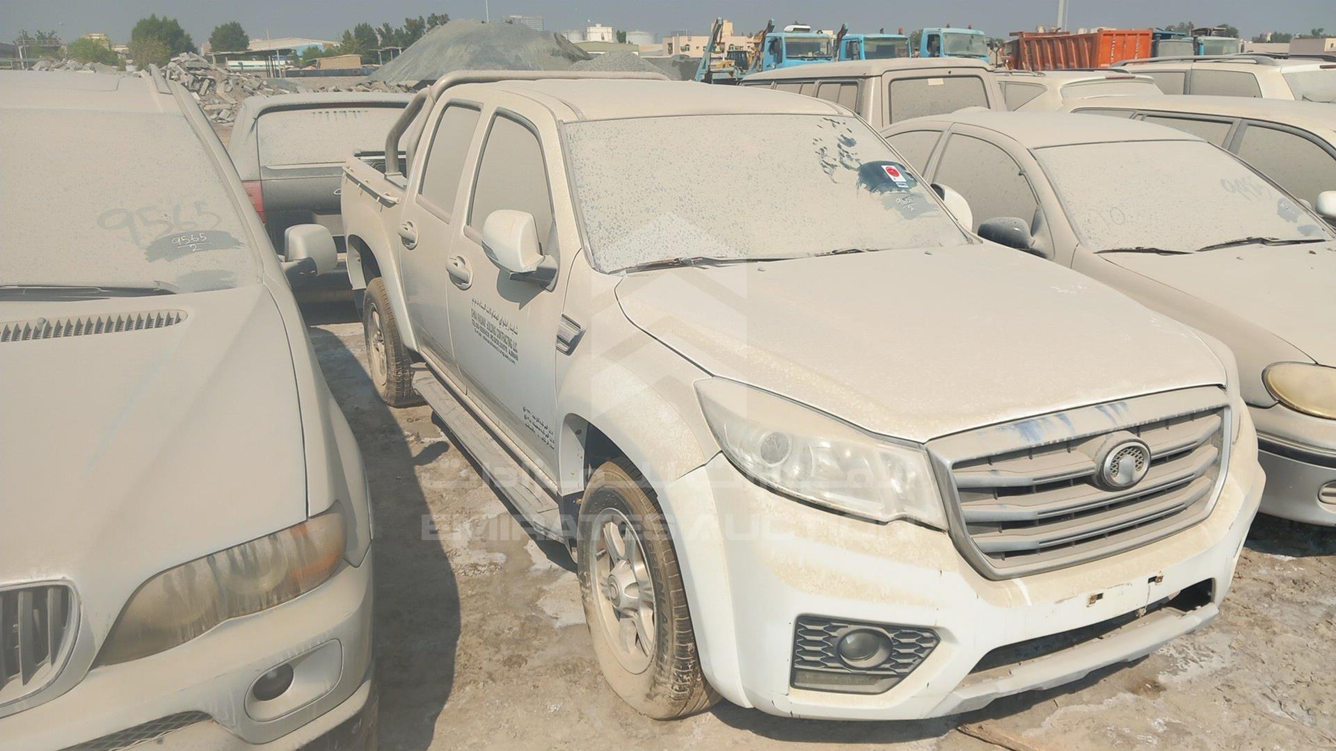 2019 GREAT WALL PICKUP VIN: LGWDB3187KB607237