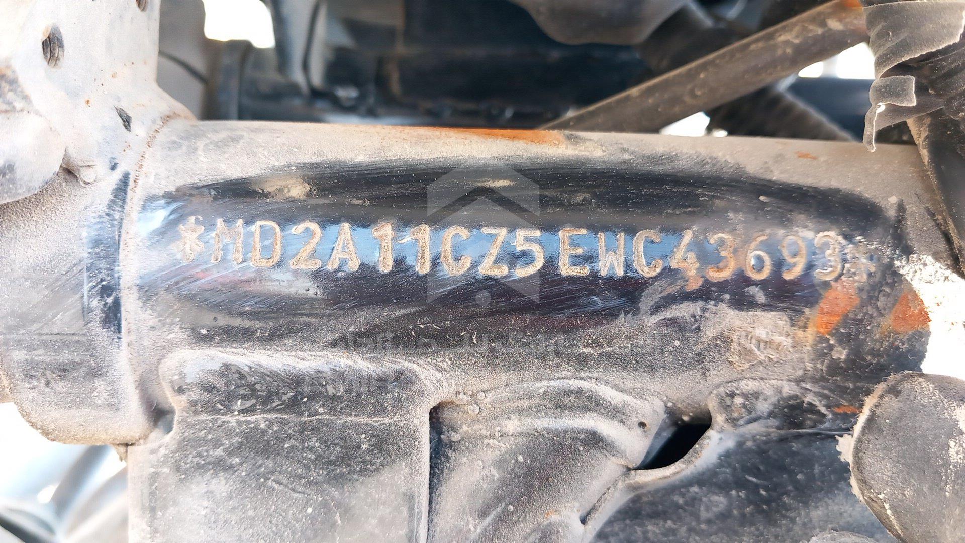 2014 BAJAJ 150 CC VIN: MD2A11CZ5EWC43693