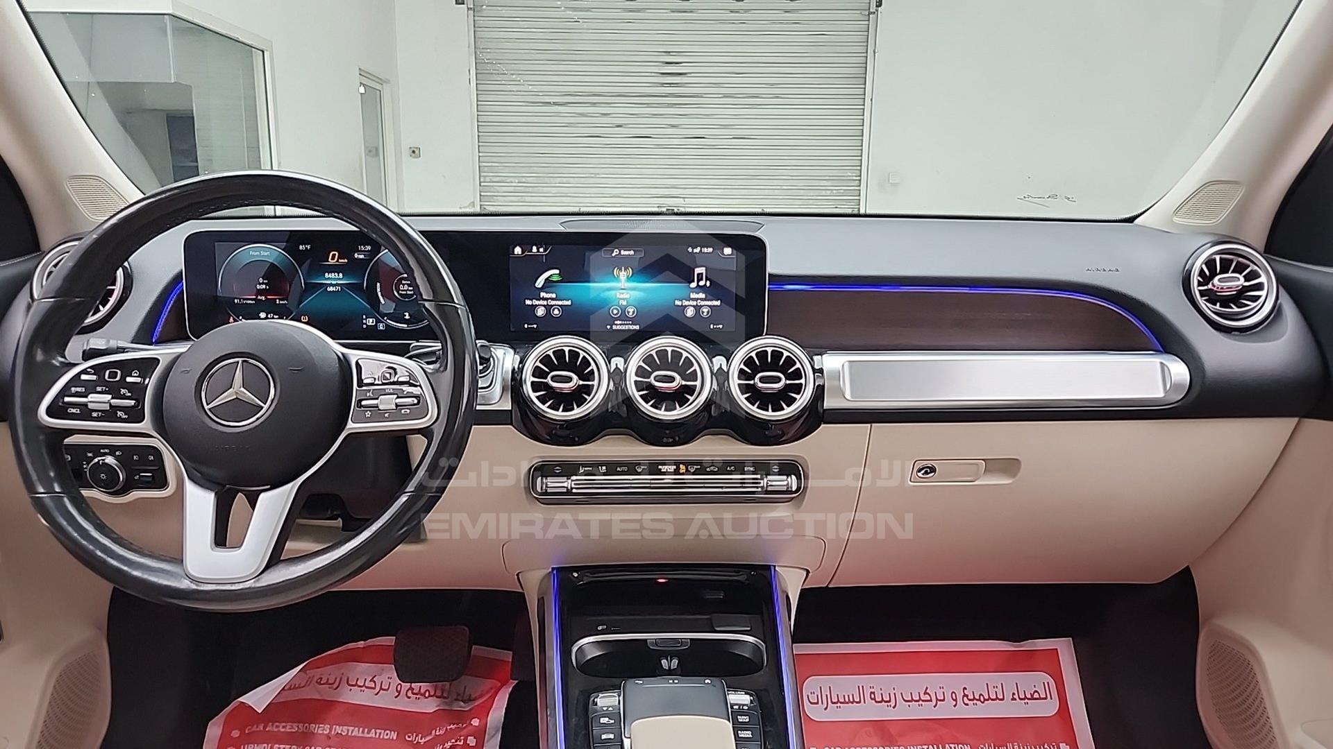 2021 MERCEDES GLB 250 VIN: W1N4M4HB0MW086585