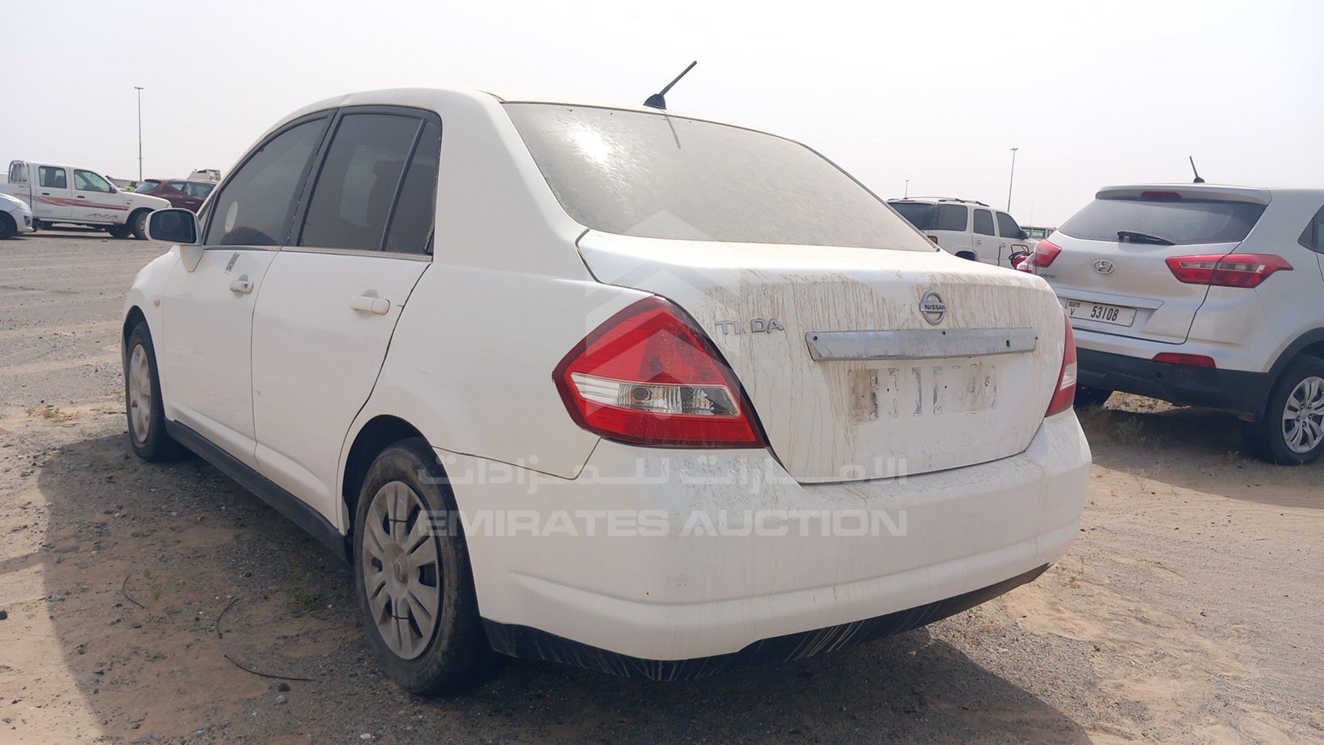2008 NISSAN TIIDA VIN: JN1CC11C28T010545