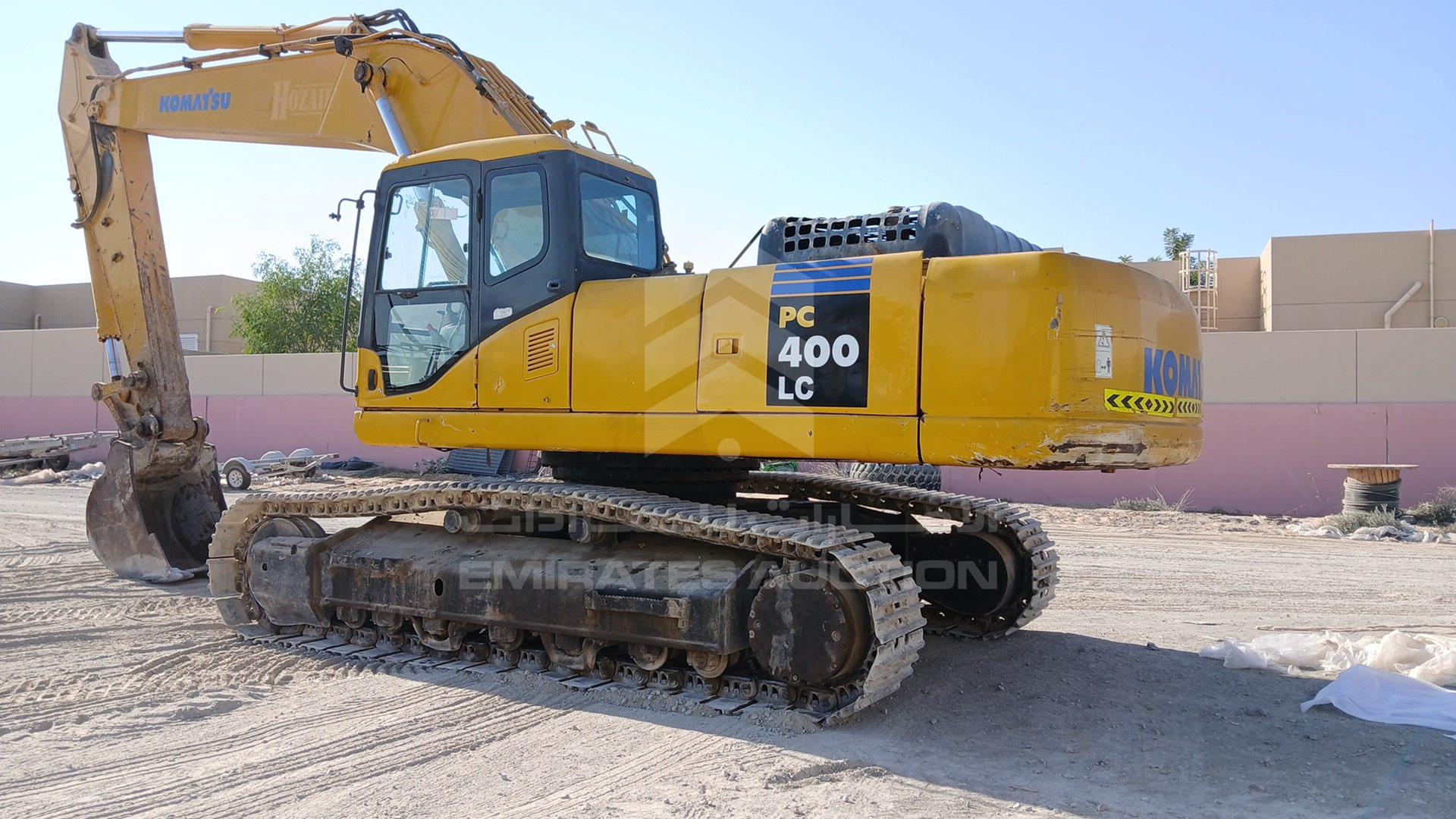 2009 KOMATSU PC400LC VIN: KMTPC086E02051493