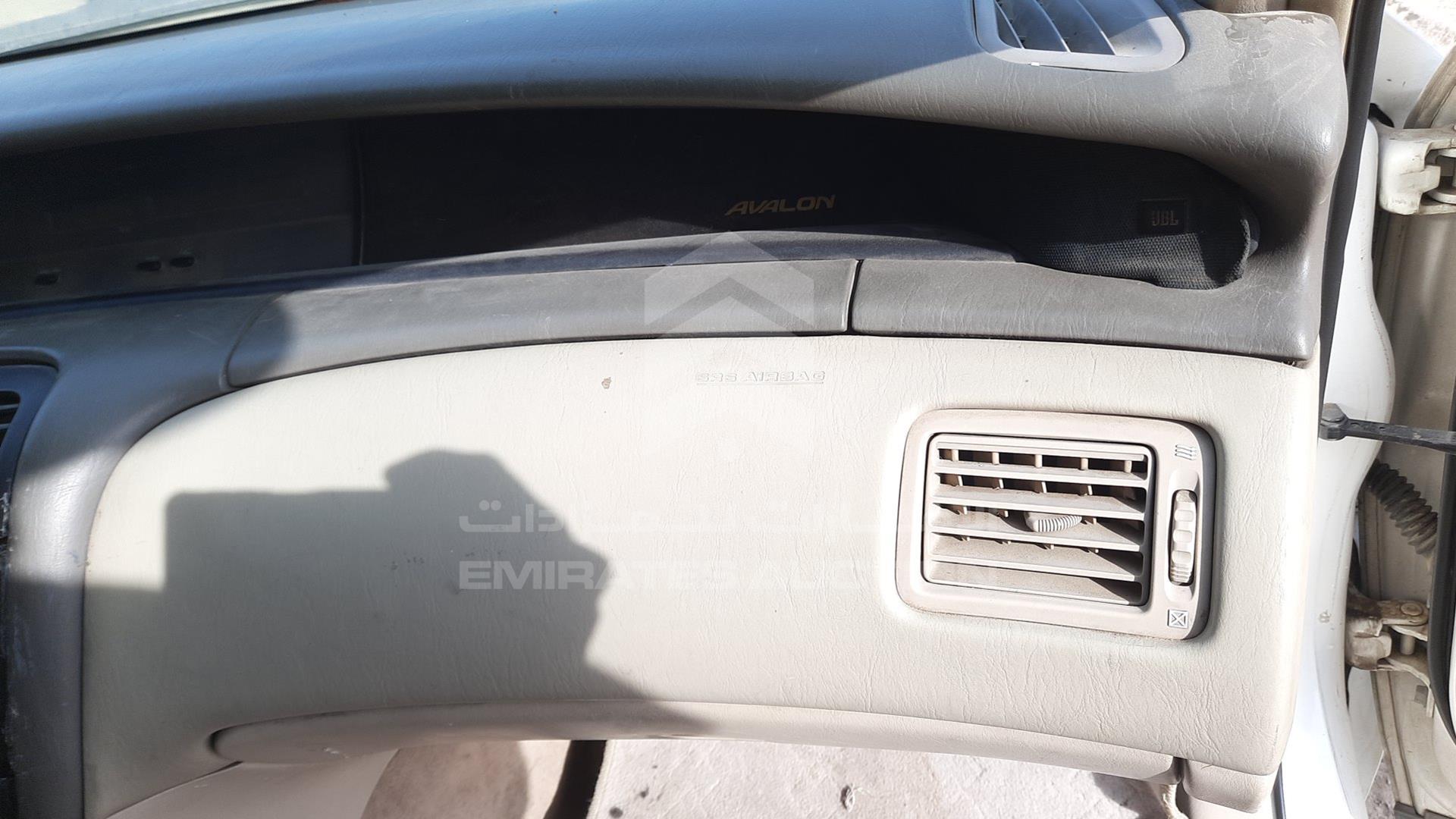 2000 TOYOTA AVALON VIN: 4T1BF28B2YU026267