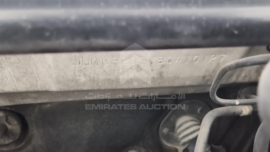 هوندا اكورد 2008 — رقم الشاسيه على الهيكل — صورة 4