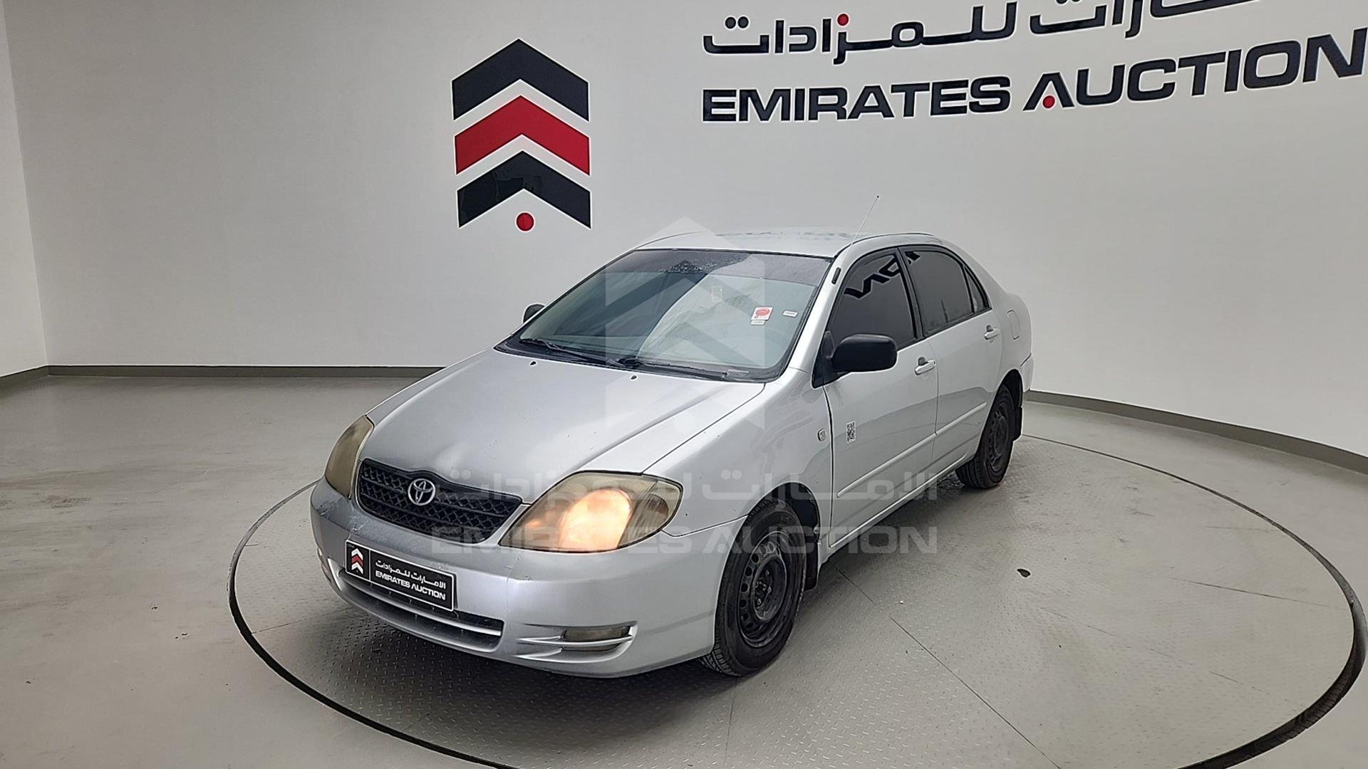 2003 TOYOTA COROLLA VIN: JTDBR23E233053674