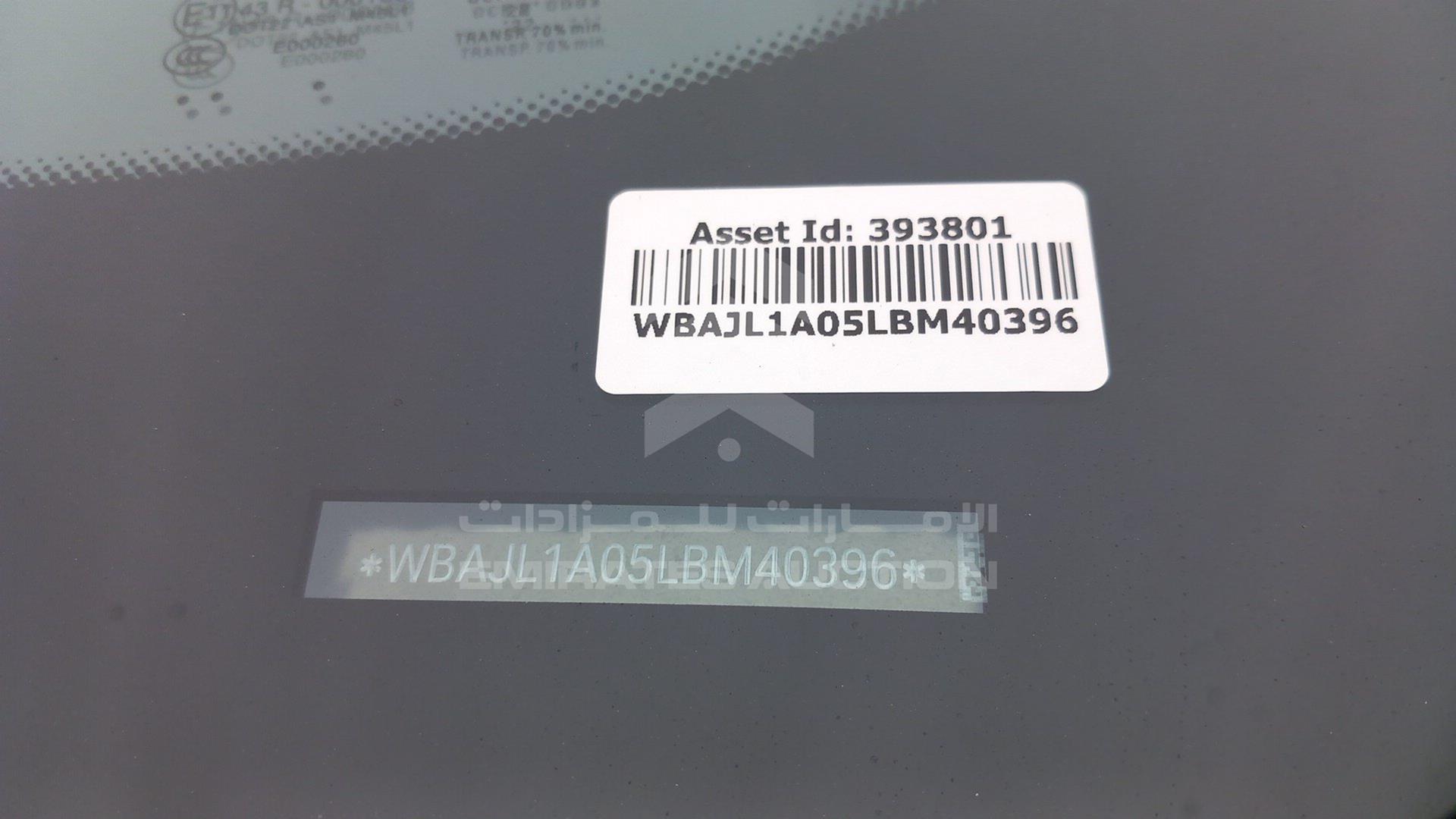 2020 BMW 520 I VIN: WBAJL1A05LBM40396
