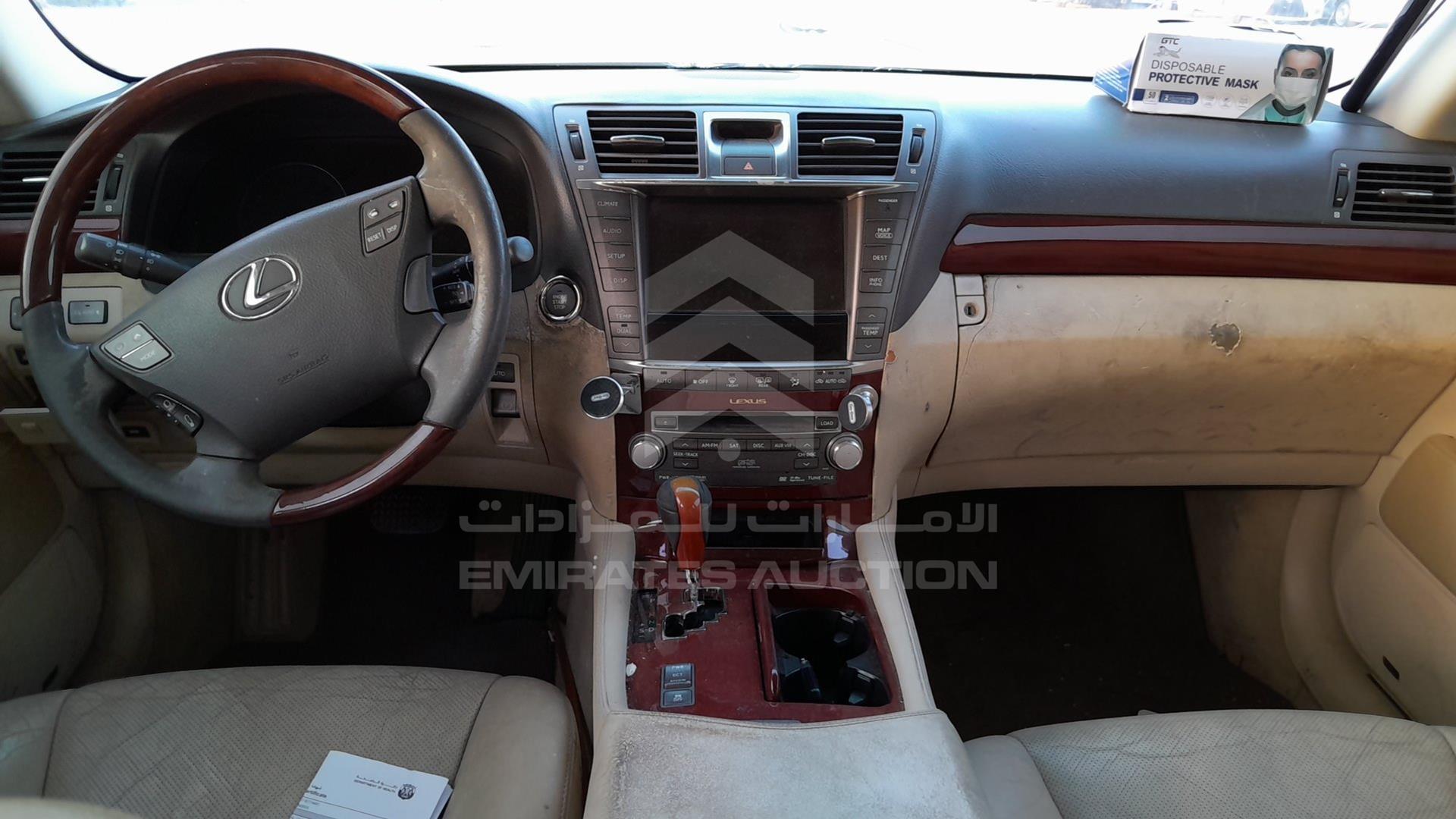2010 LEXUS LS 460 VIN: JTHBL5EF8A5092472