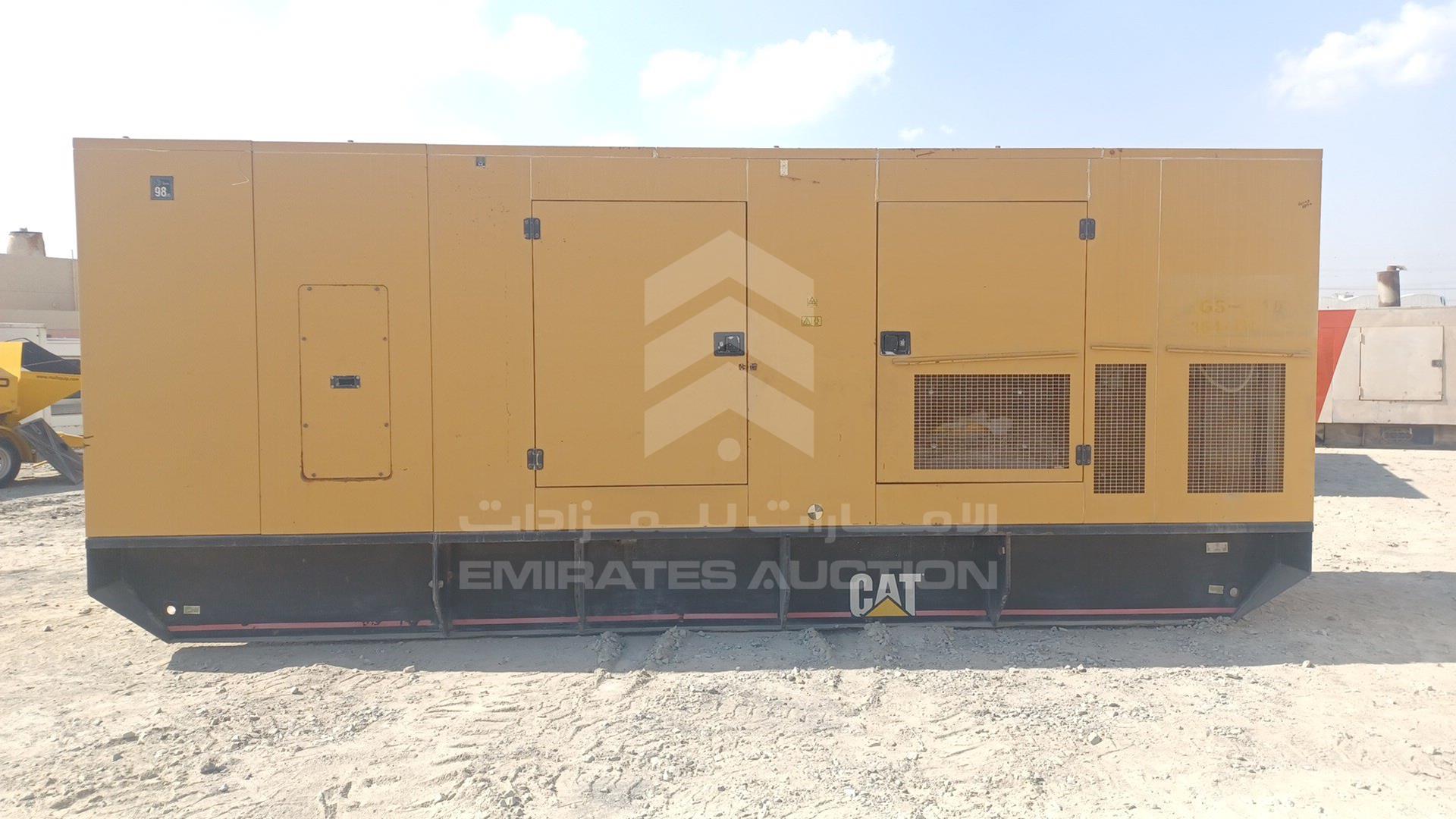 0 GENERATOR CATERPILLAR 500KVA VIN: CAT00000HC1G00768