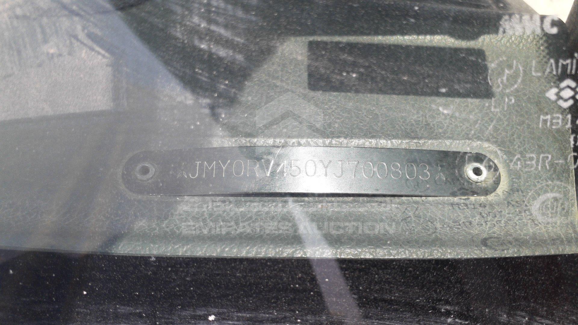 JMY0RV450YJ700803 - 2000 Mitsubishi Pajero - #418496