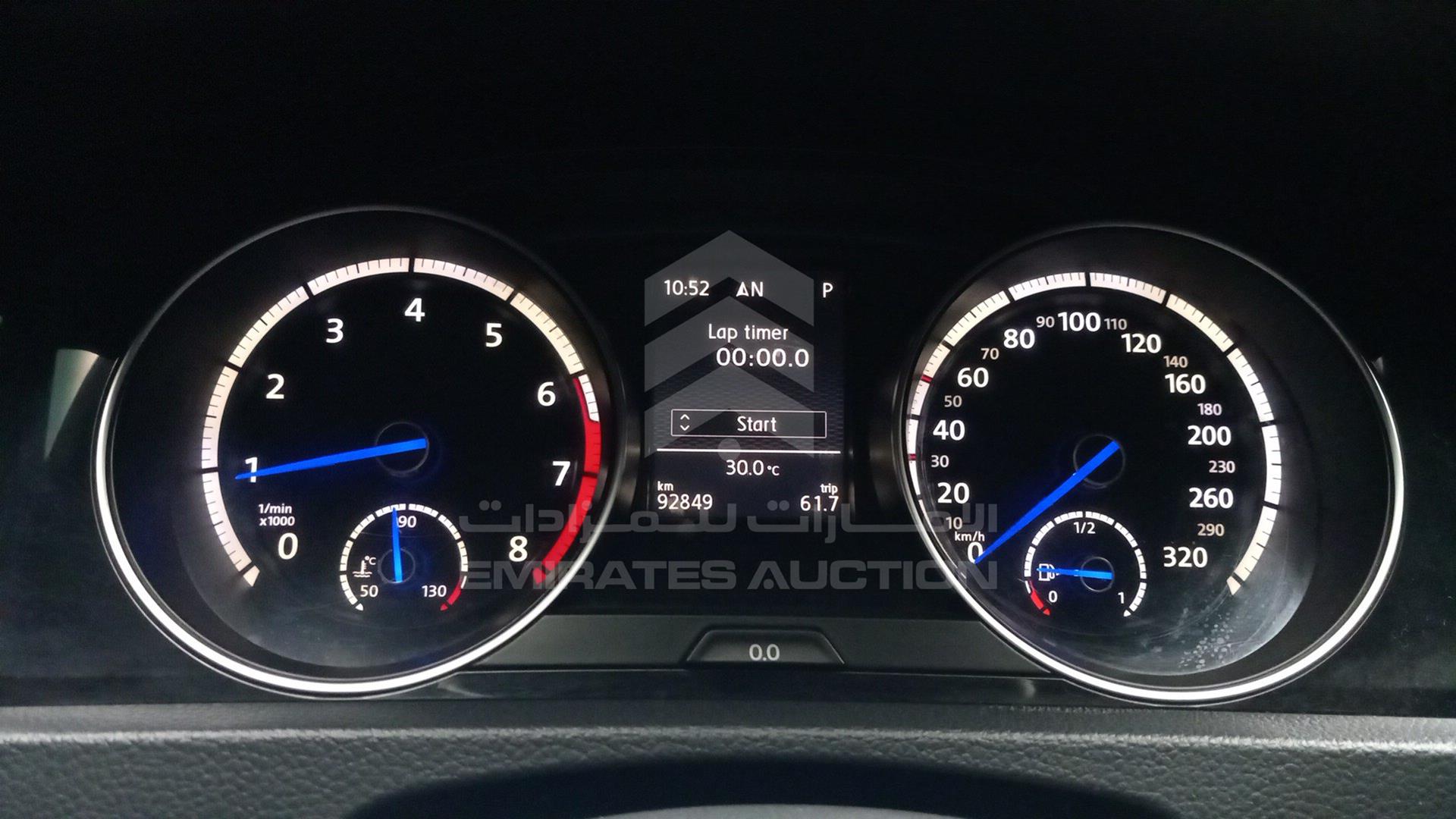 2016 VOLKSWAGEN GOLF VIN: WVWGR2AU5GW209243