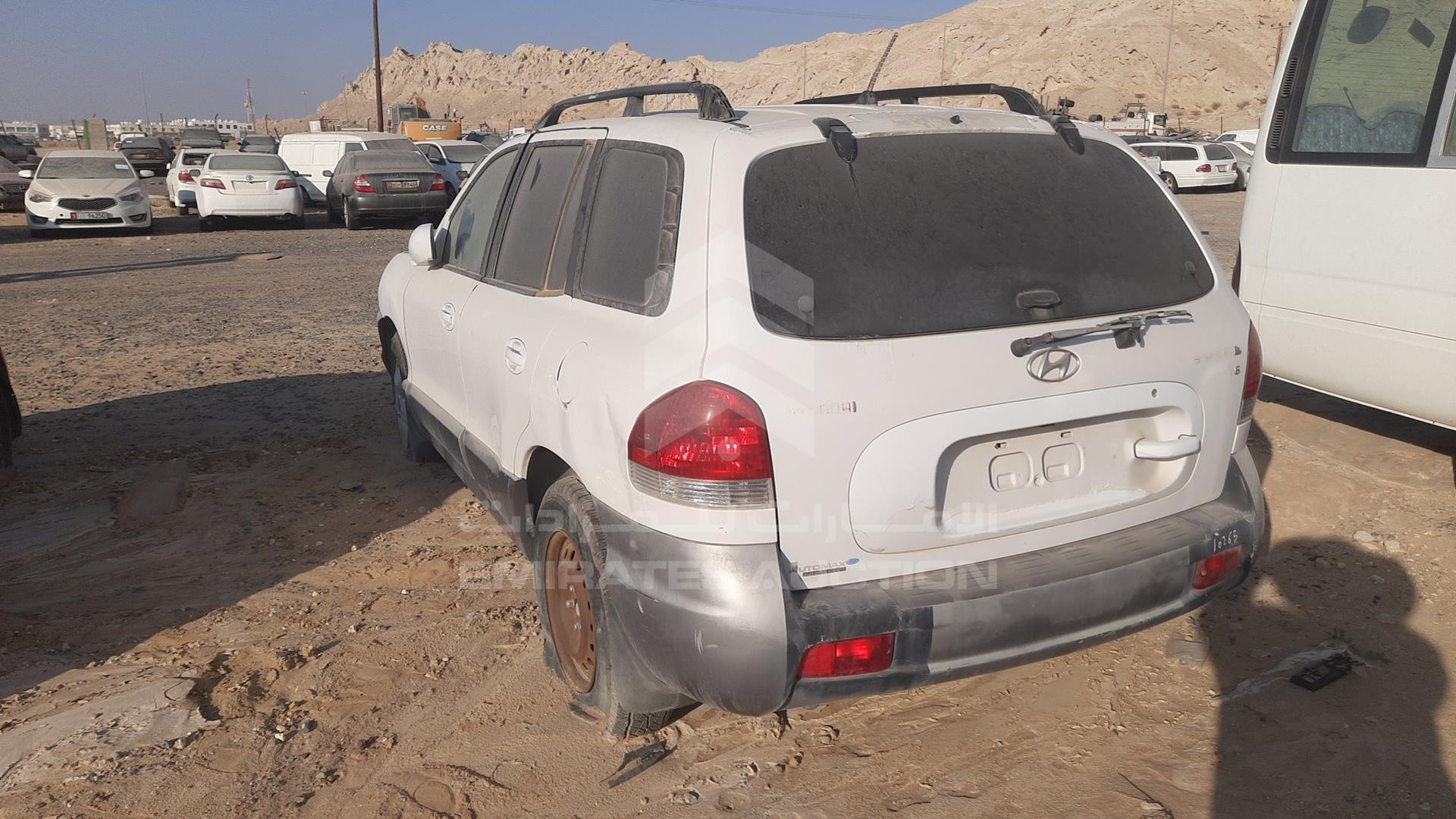 2006 HYUNDAI SANTA FE VIN: KM8SC13D86U086384