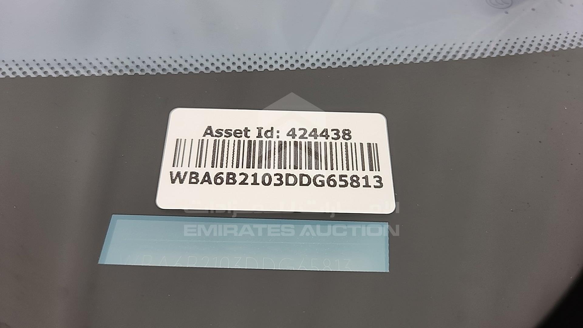 2013 BMW 650 VIN: WBA6B2103DDG65813
