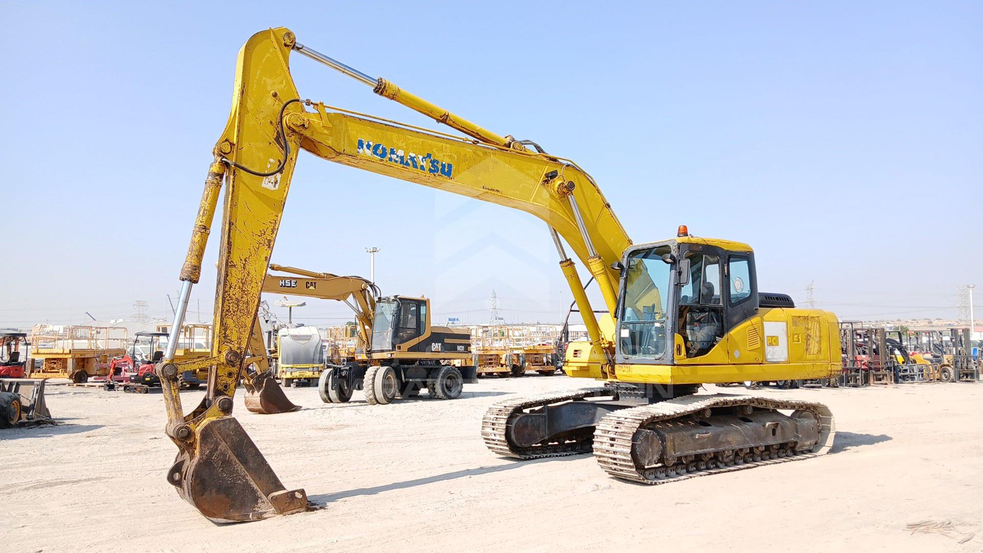 2004 KOMATSU PC220-7 VIN: KMTPC054K02060588