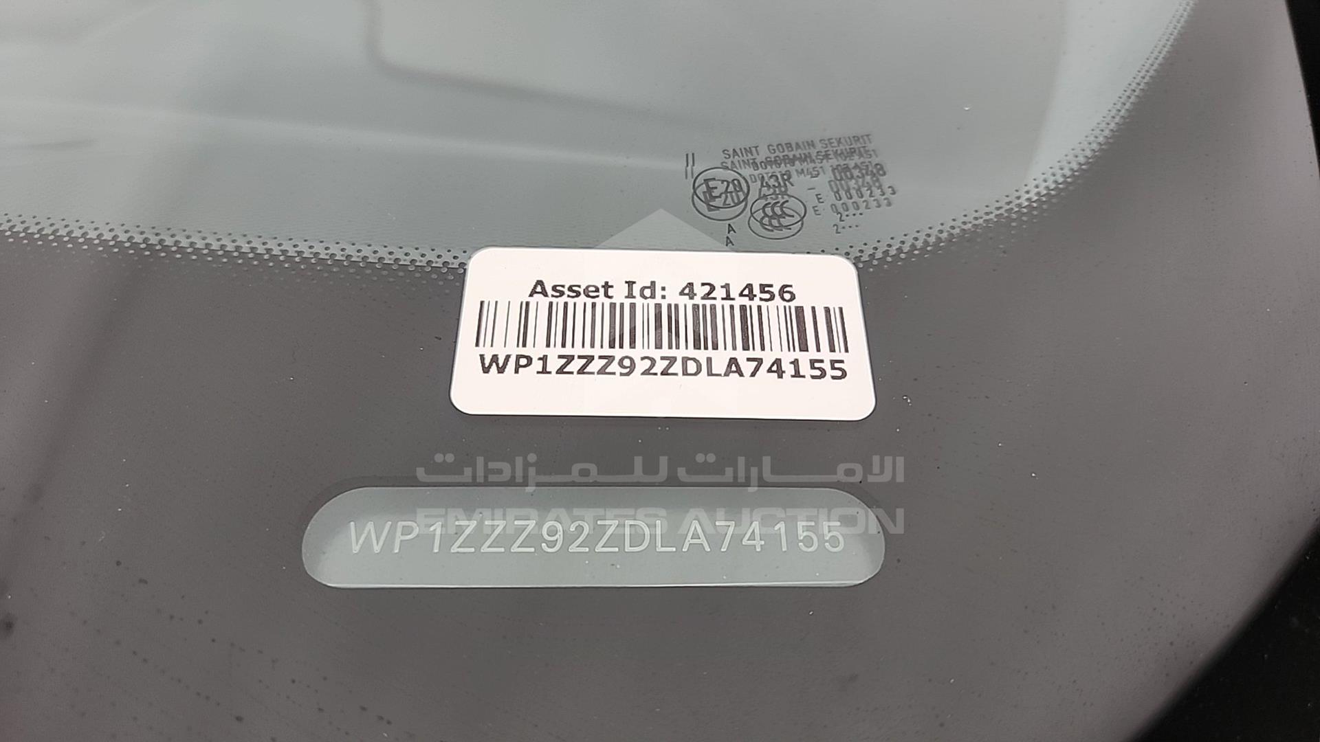 2013 PORSCHE CAYENNE VIN: WP1ZZZ92ZDLA74155