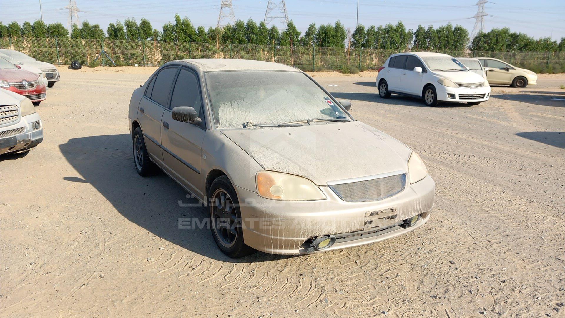 2001 HONDA CIVIC VIN: JHMES86301S407952