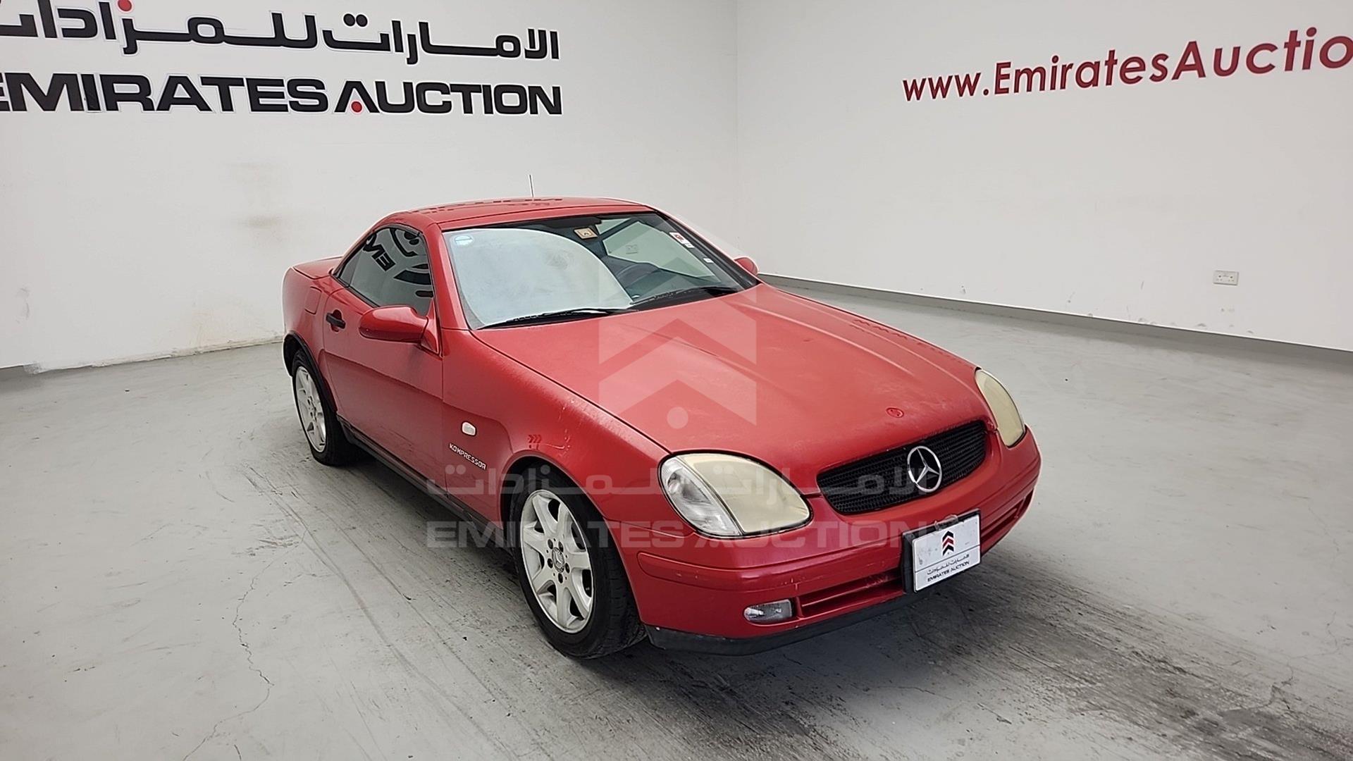 2000 MERCEDES SLK230 VIN: WDB1704471F115333