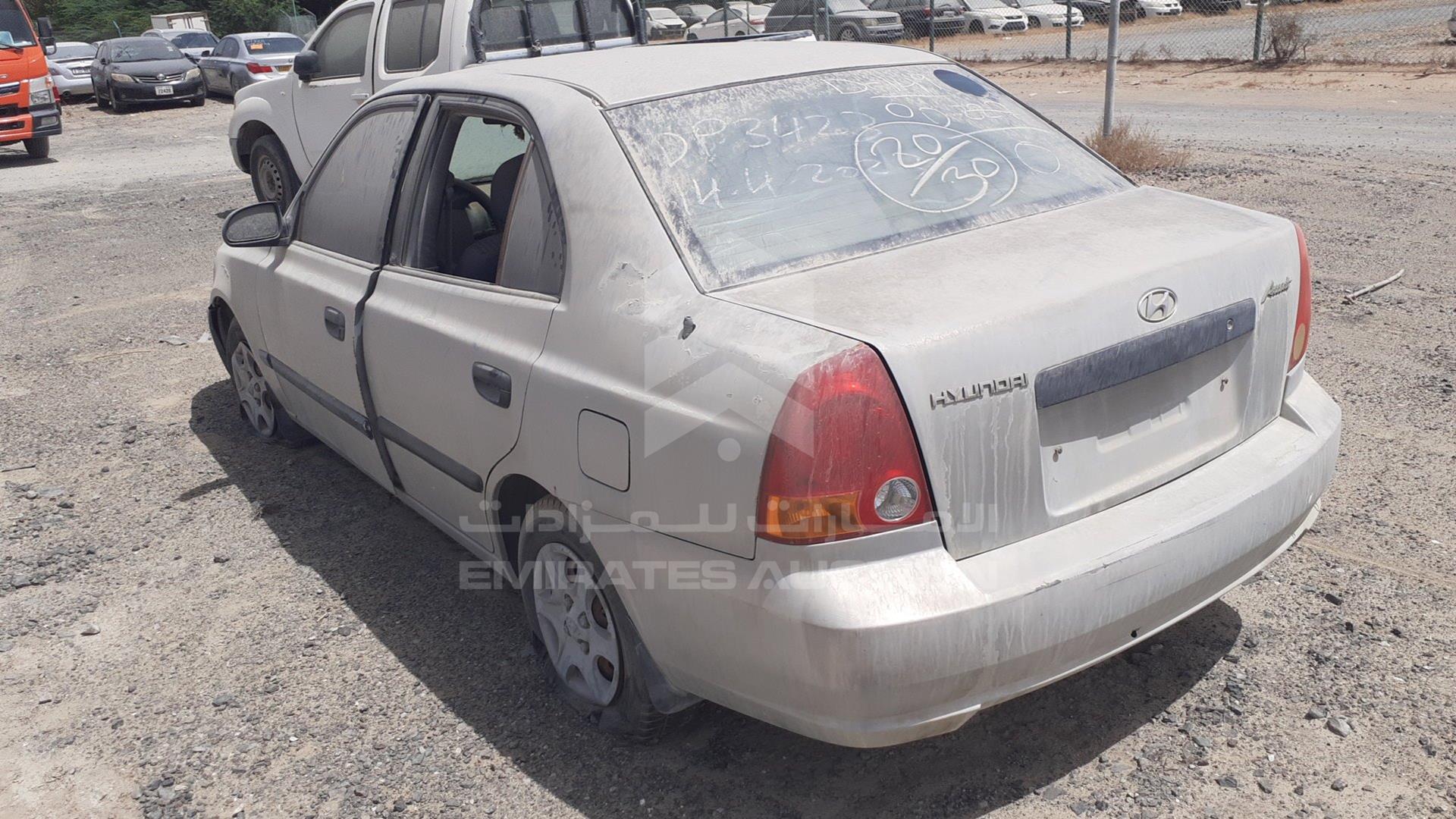 2005 HYUNDAI ACCENT VIN: KMHCG41G15U618273