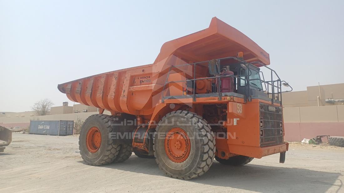 2012 Hitachi EH1100-3 — Rear Right Angle — Photo 8