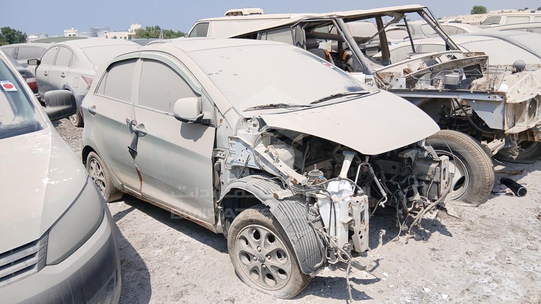 2012 Kia Morning - Scrap without document — Front Right Angle — Photo 9