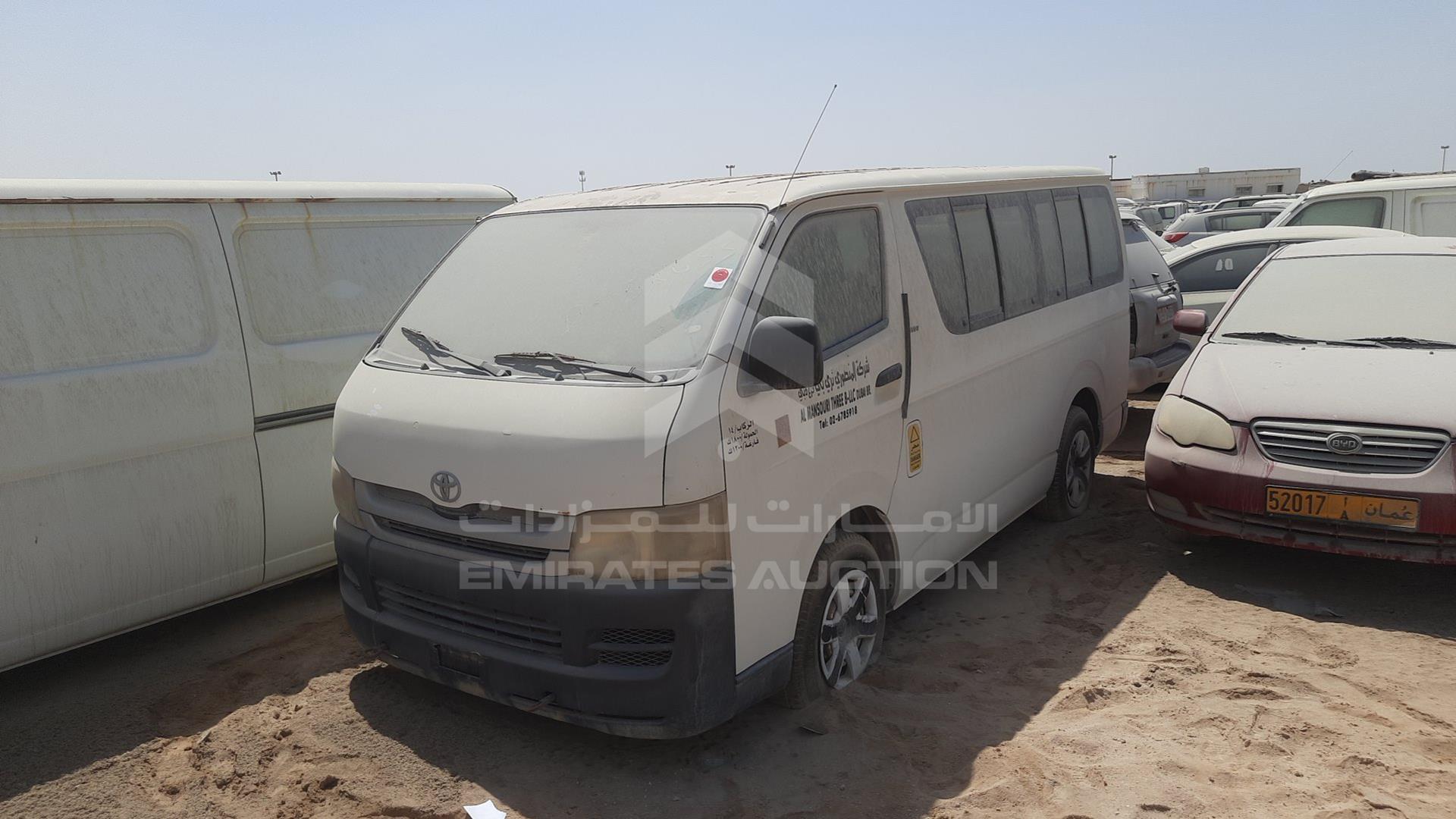 2010 TOYOTA HIACE VIN: JTGJX02P8A0033553