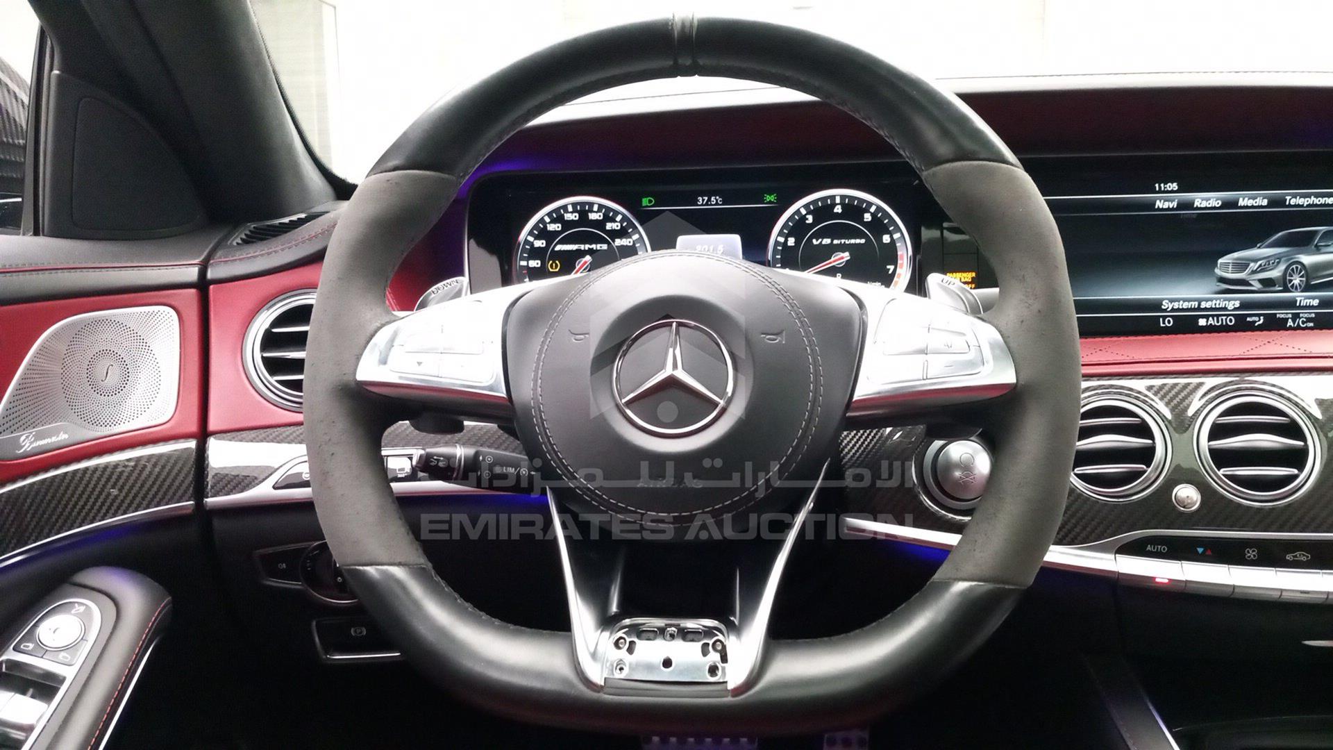 2016 MERCEDES S 63 VIN: WDDUG7JB6GA246373