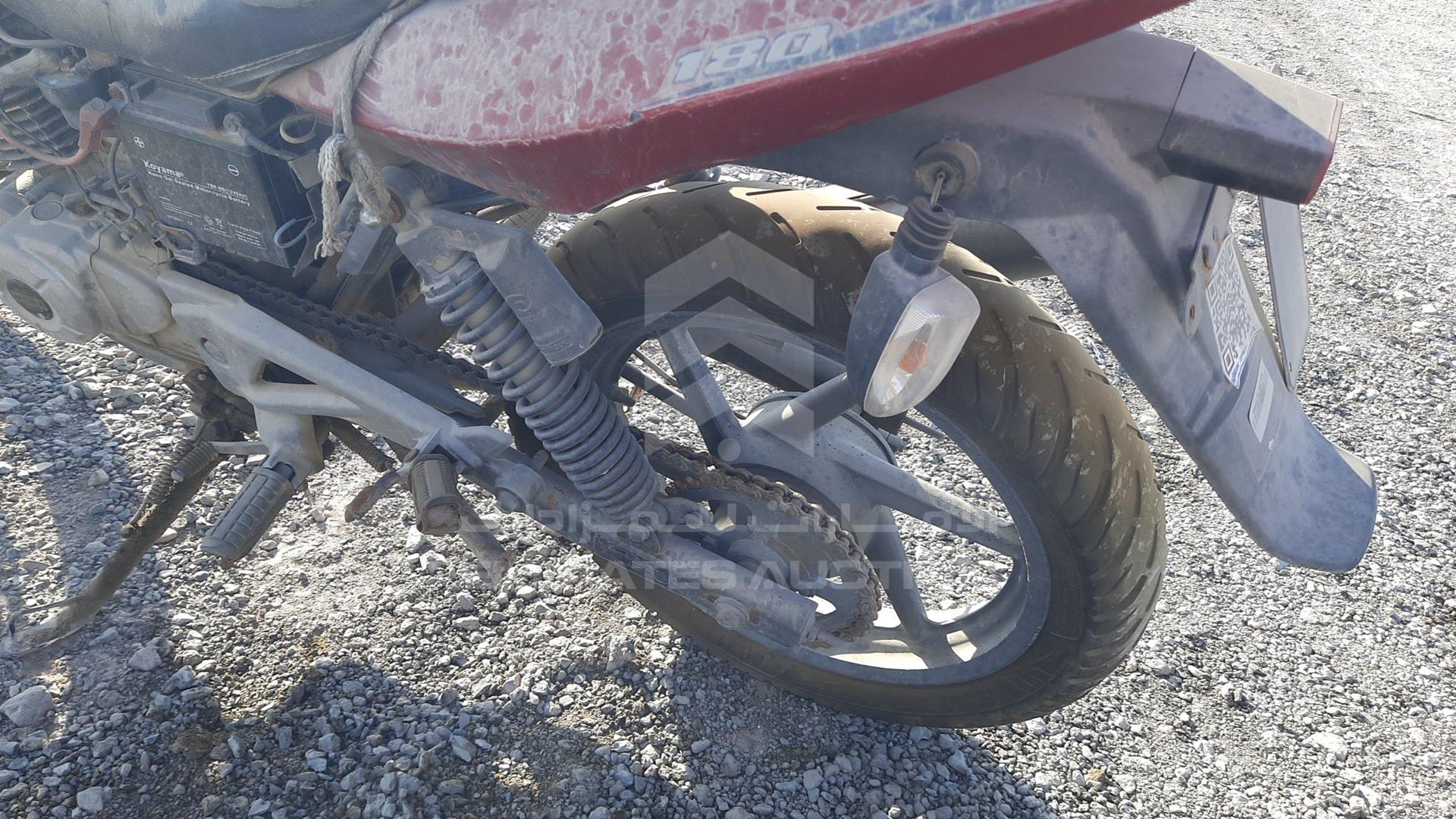 2016 BAJAJ PULSAR 180CC VIN: MD2A12DZ0GCB68328