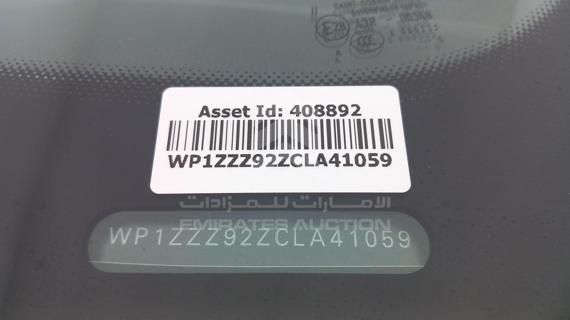 2012 PORSCHE CAYENNE VIN: WP1ZZZ92ZCLA41059