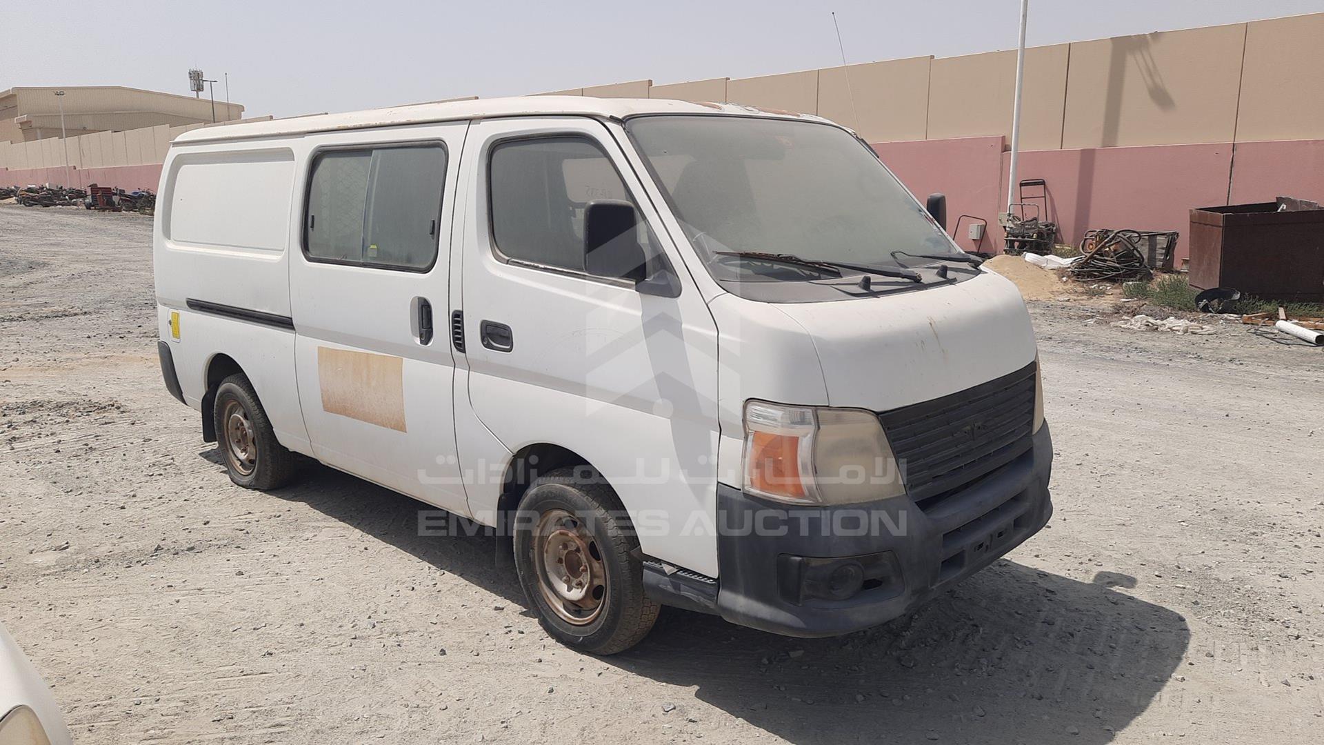 2009 NISSAN URVAN VIN: JN6AE52S39X112844