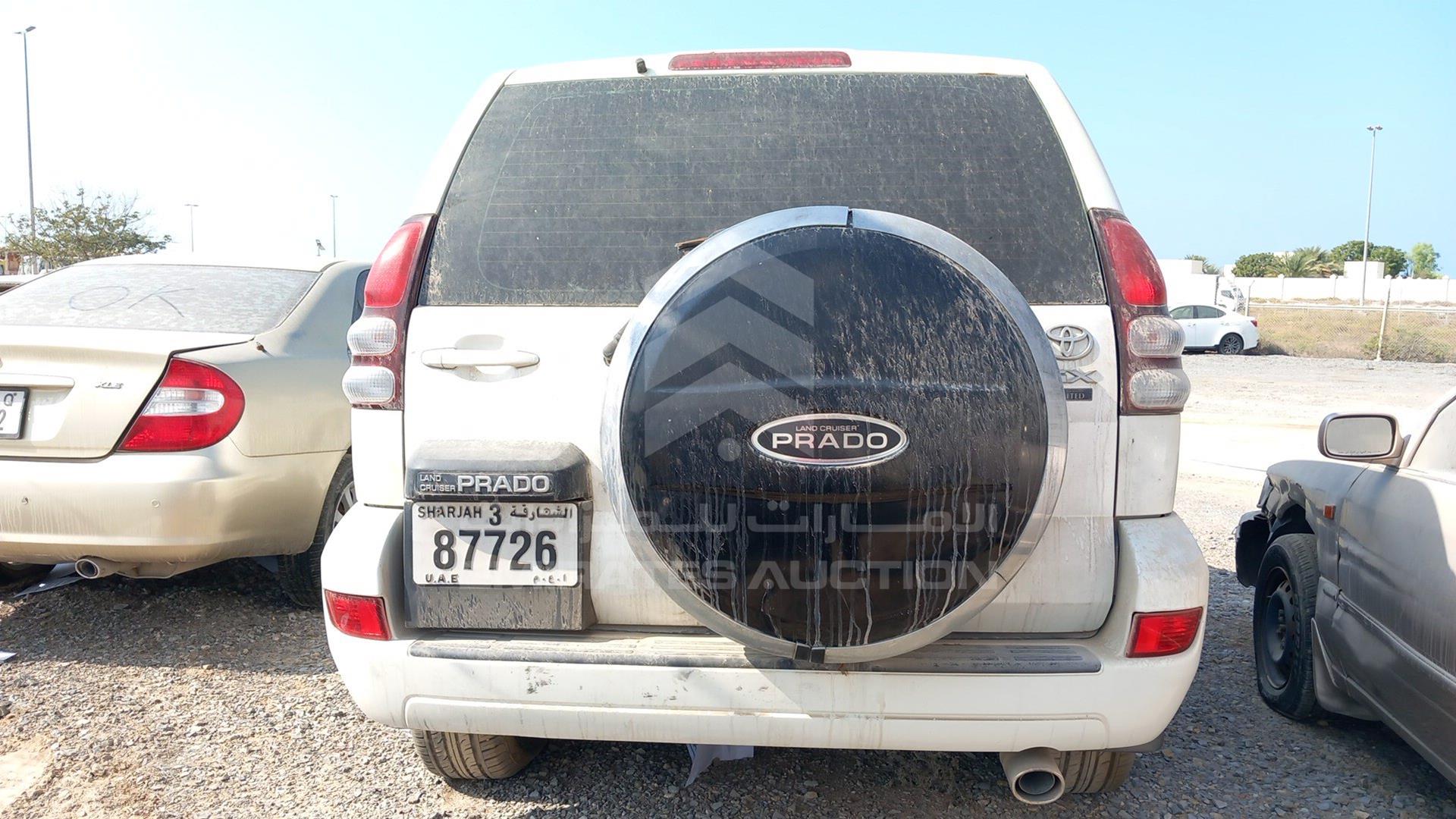 2008 TOYOTA PRADO VIN: JTEBL29J685112223