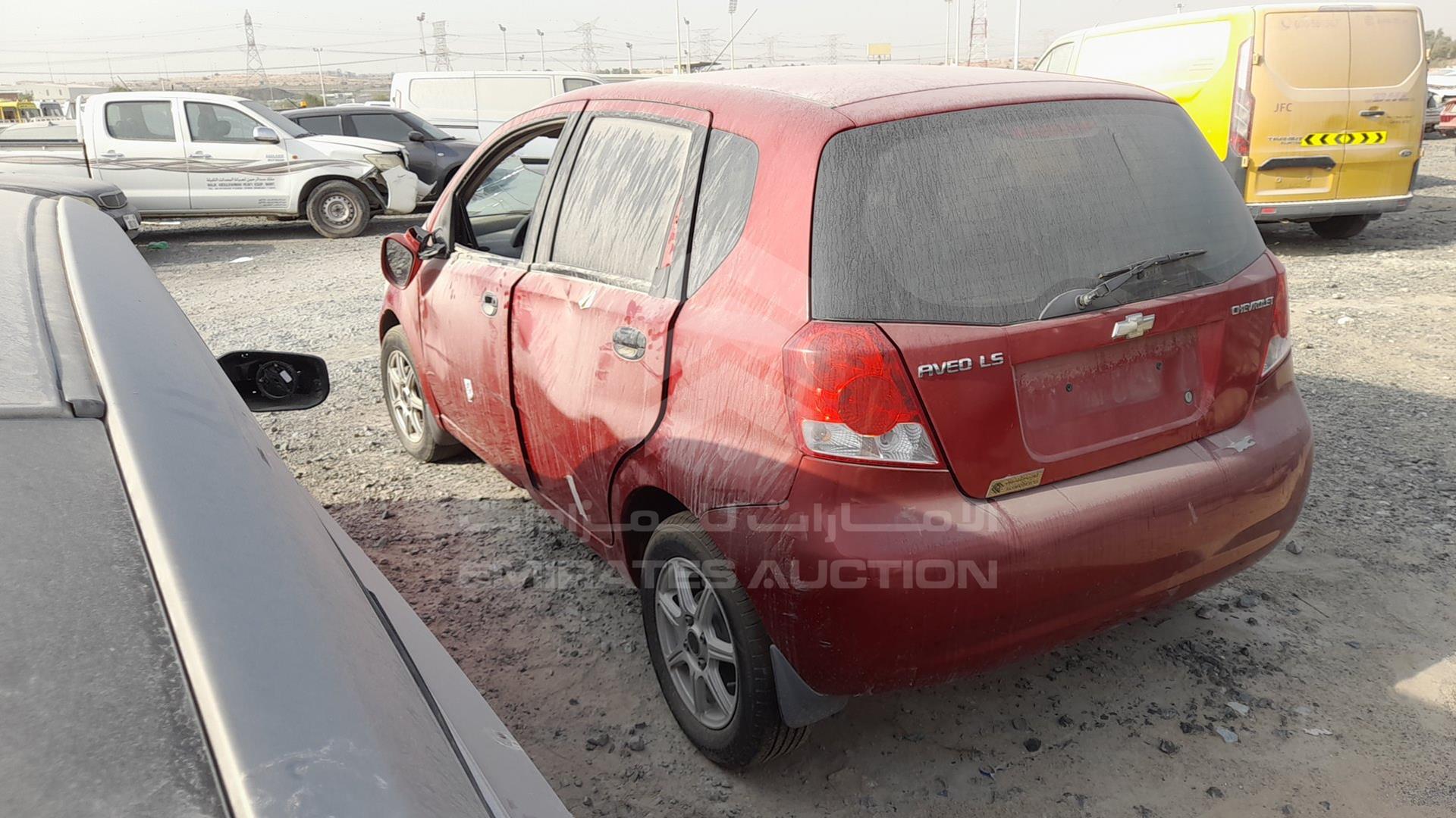 2008 CHEVROLET AVEO VIN: KL1TJ63708B223197