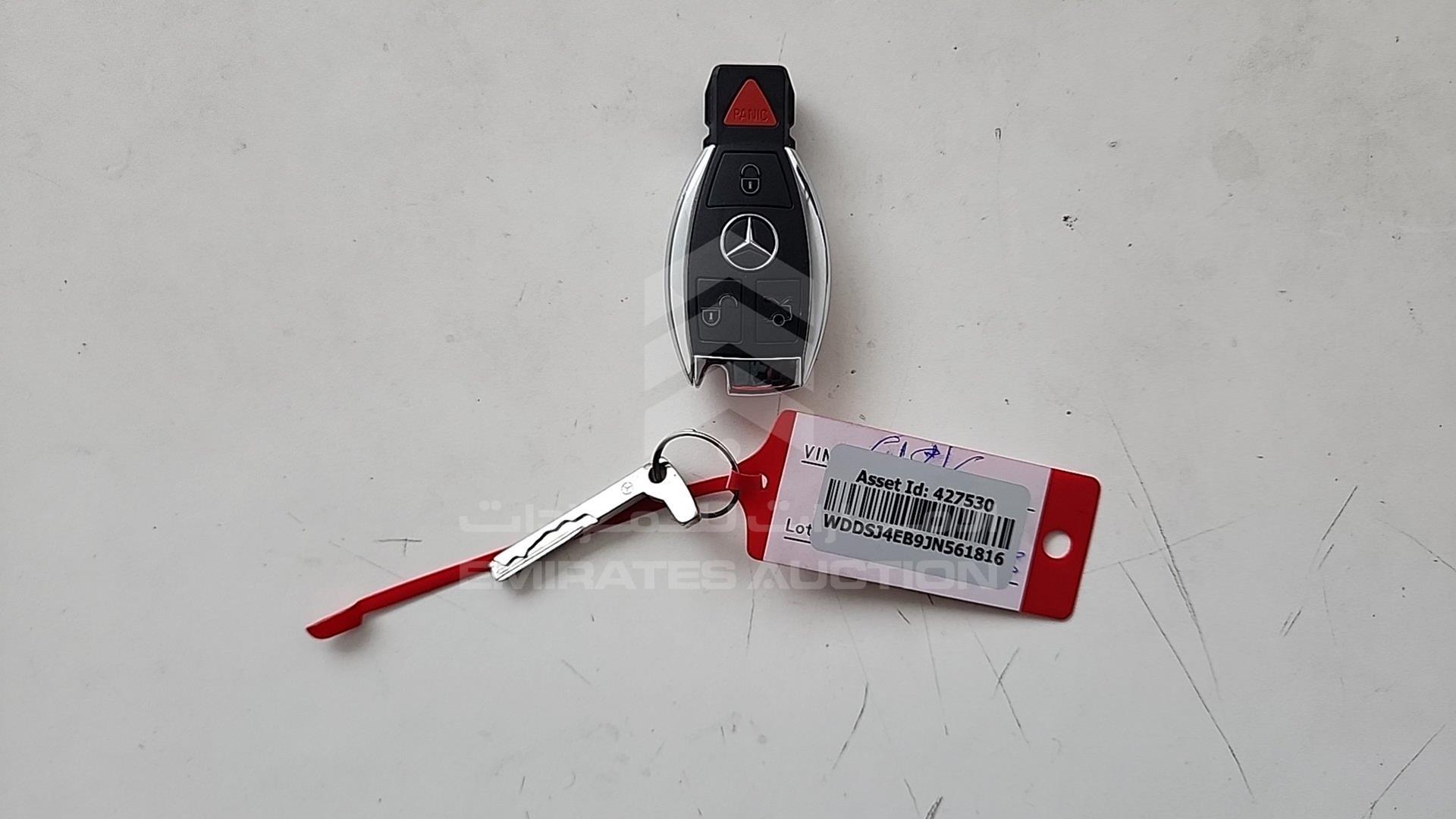 2018 MERCEDES CLA 250 VIN: WDDSJ4EB9JN561816