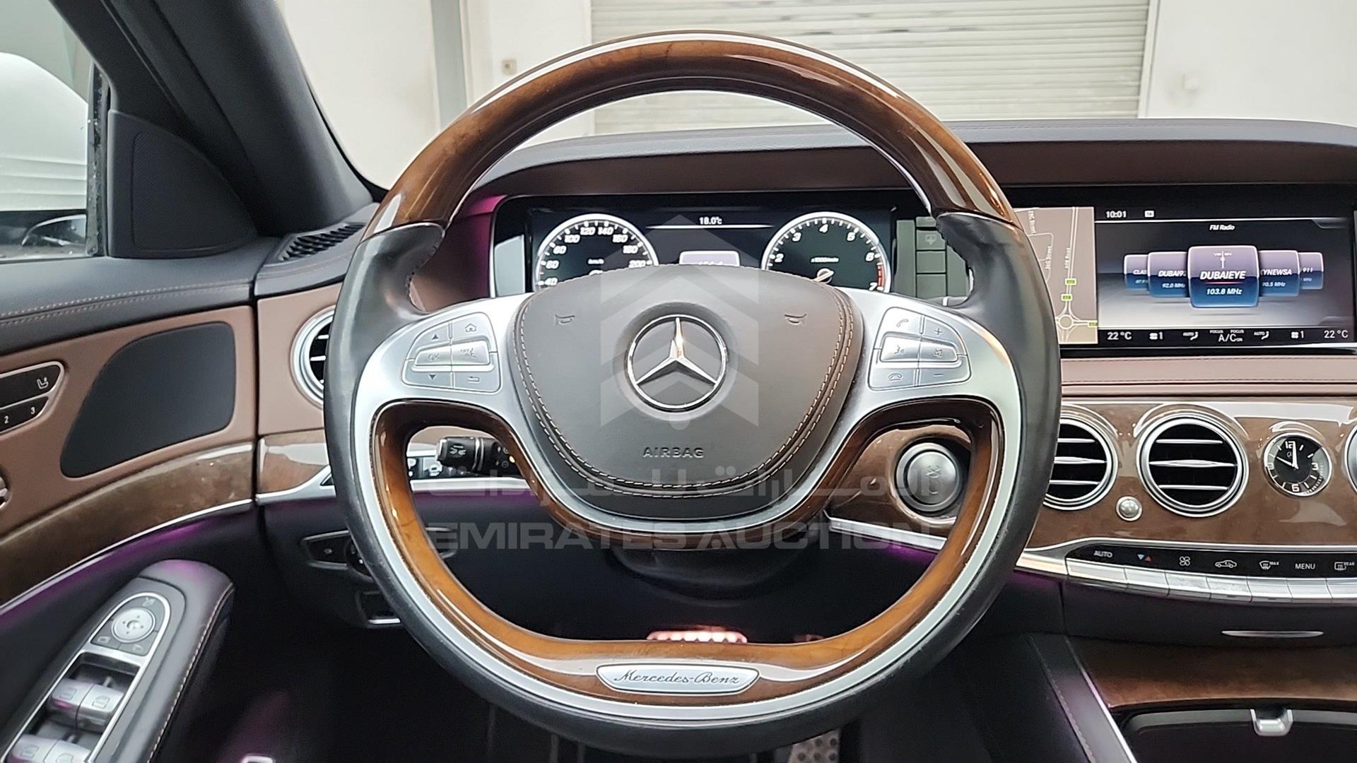 2015 MERCEDES S 400 VIN: WDDUG6FB5FA126792