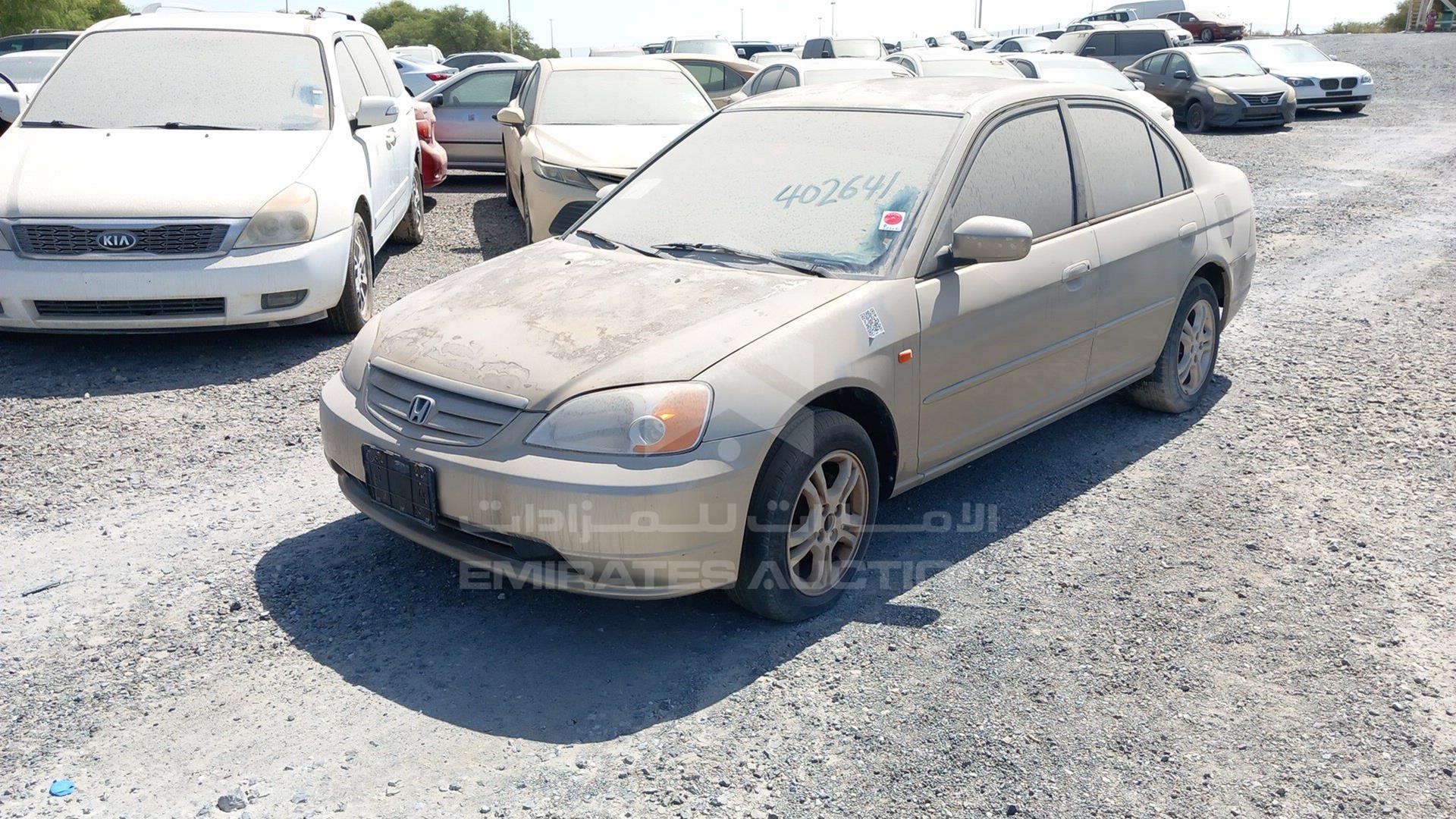 2003 HONDA CIVIC VIN: JHMES16633S401163