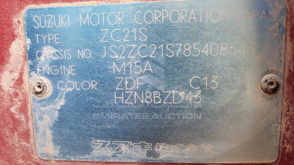 JS2ZC21S785408543 Suzuki Swift