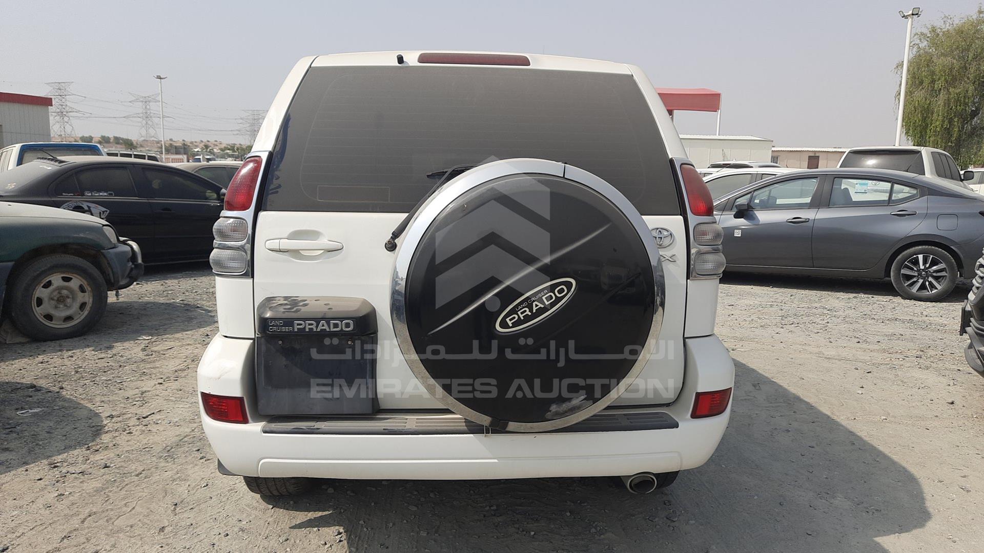 2008 TOYOTA PRADO VIN: JTEBU25J985119170
