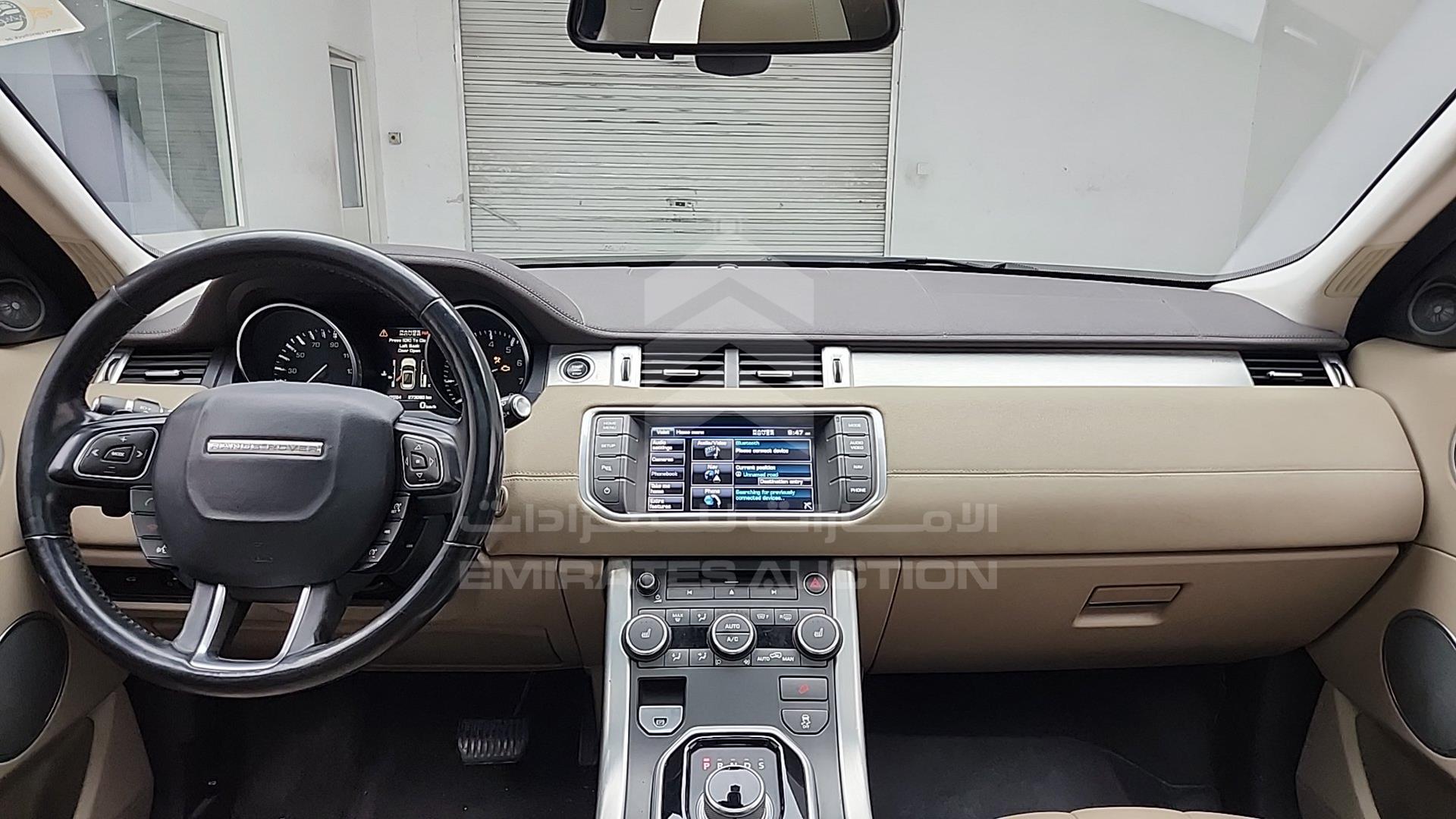 2012 RANGE ROVER EVOQUE VIN: SALVR2BGXCH670428