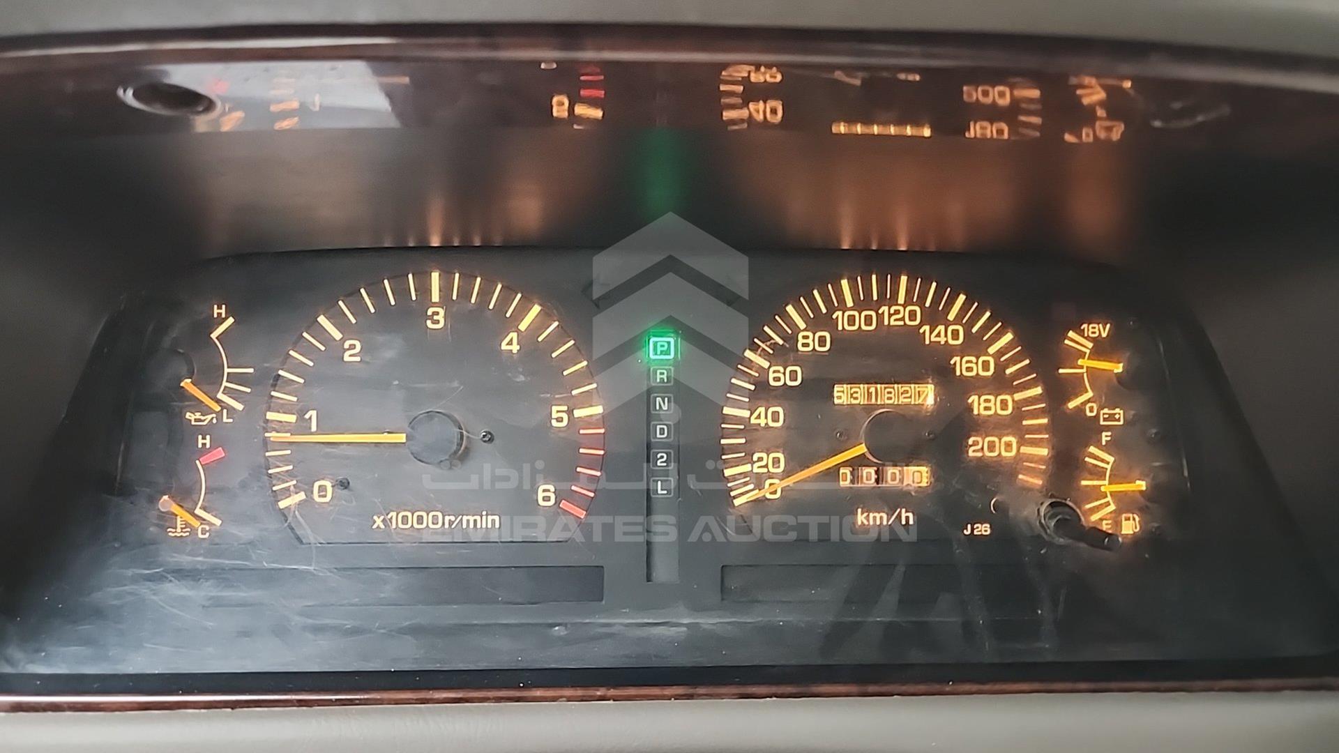 1997 TOYOTA LAND CRUISER VIN: FZJ800156709