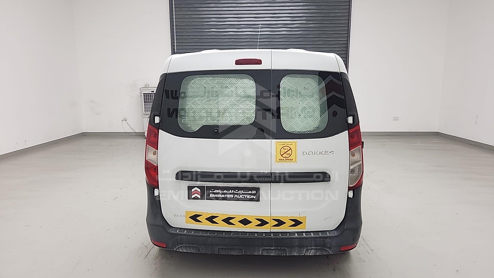 2018 RENAULT DOKKER VIN: VF18SRB42JG595166